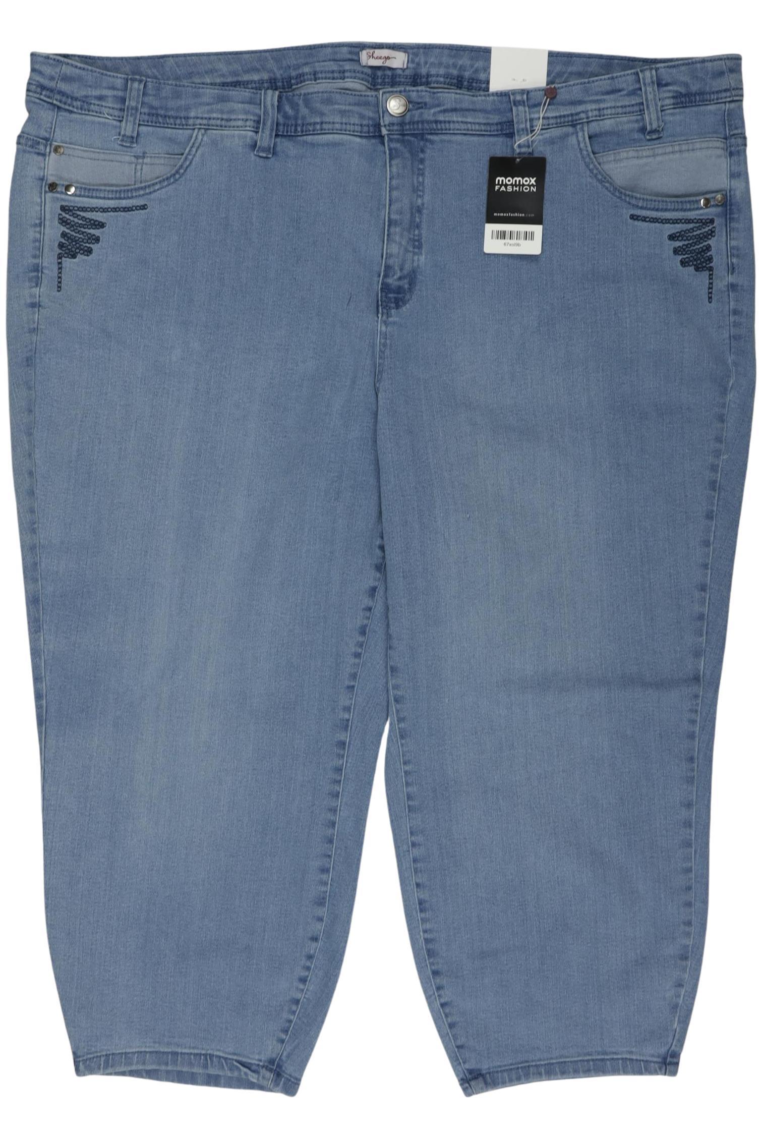 

sheego Damen Jeans, blau, Gr. 58