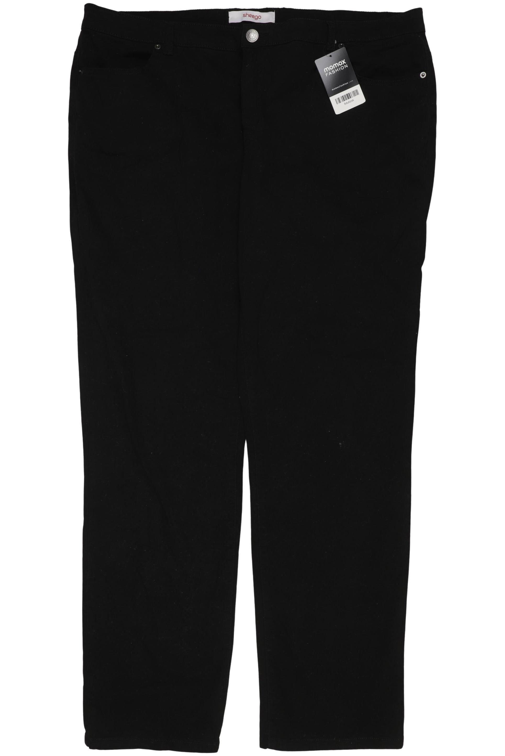 

sheego Damen Jeans, schwarz, Gr. 100