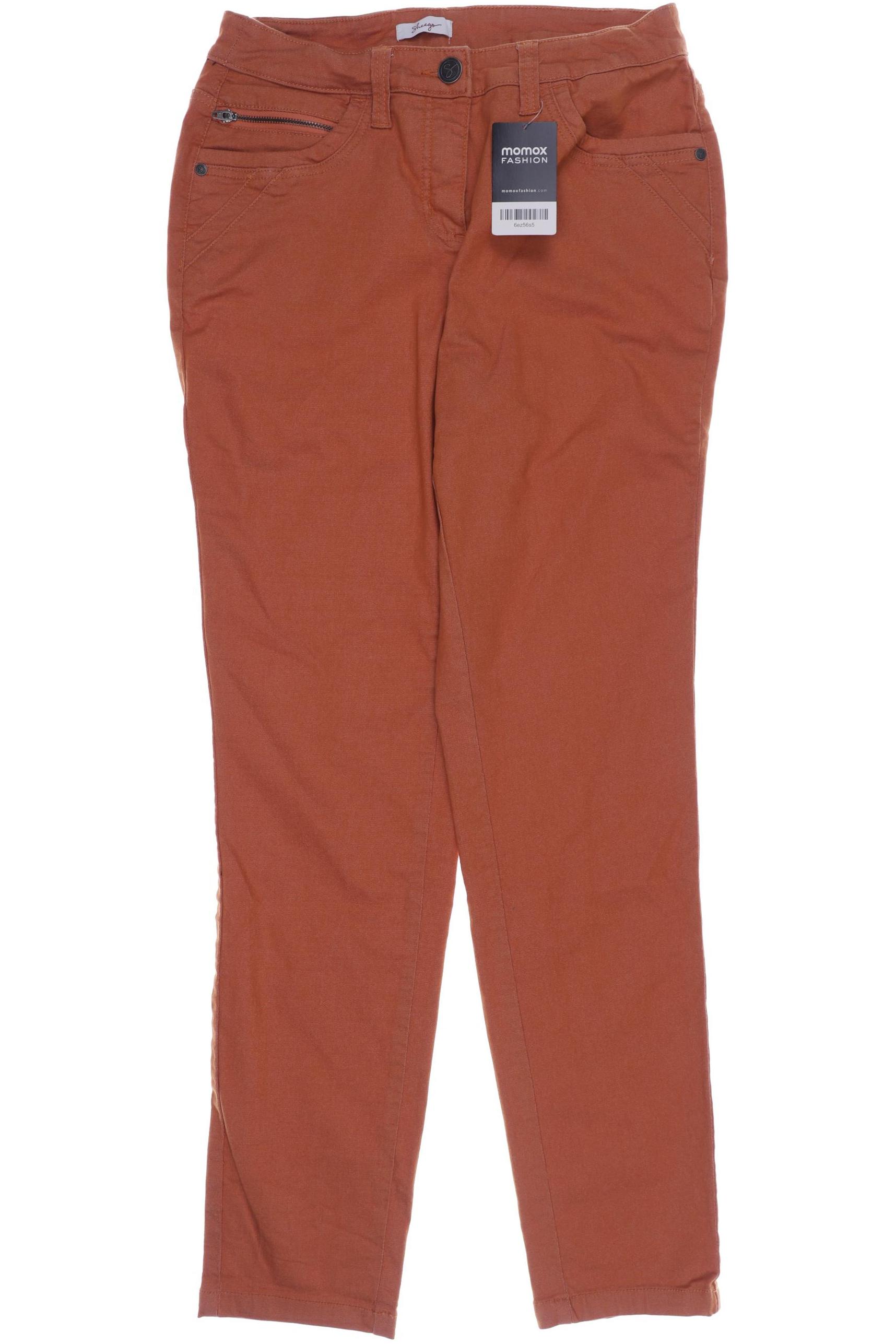 

sheego Damen Jeans, orange