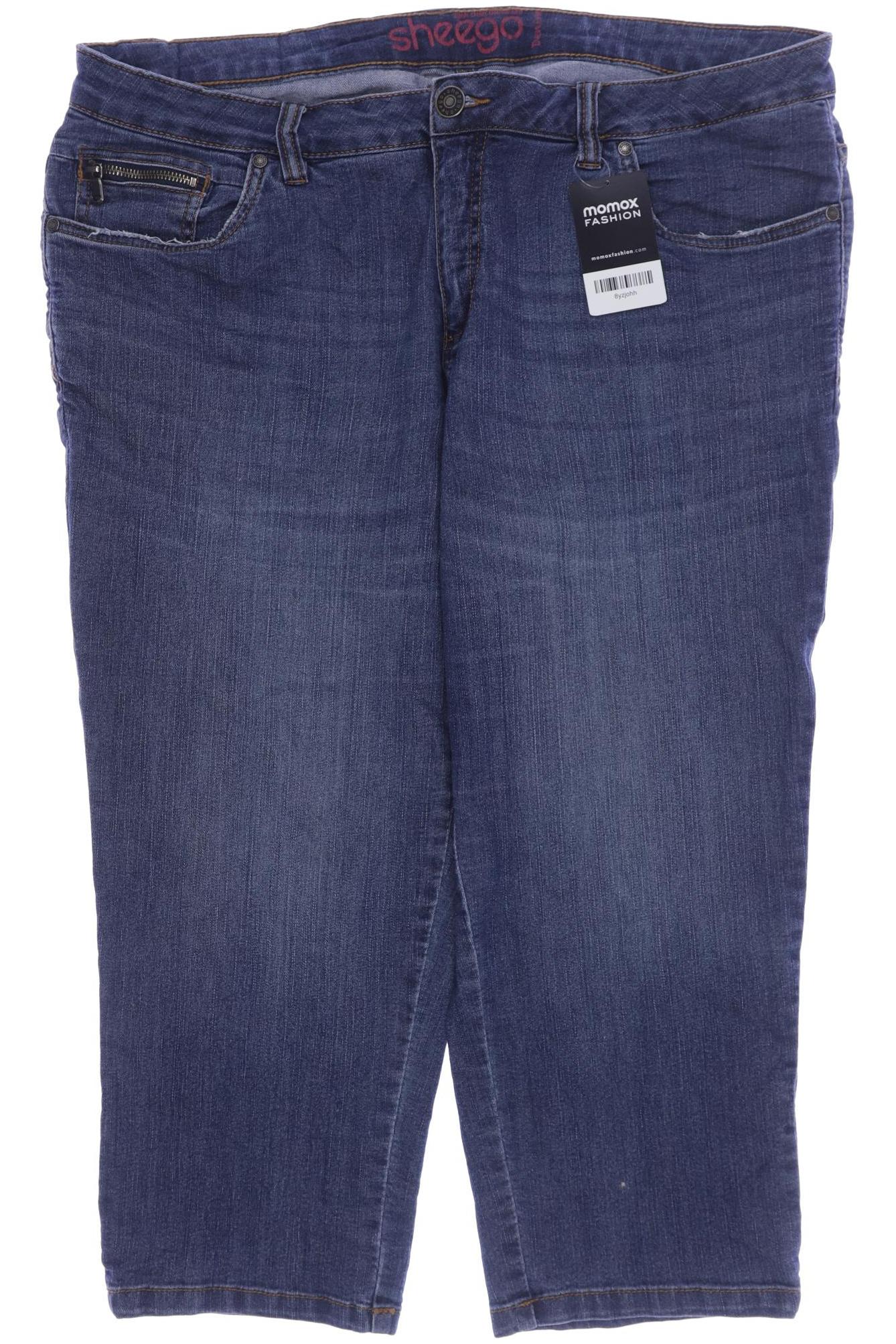 

sheego Damen Jeans, blau
