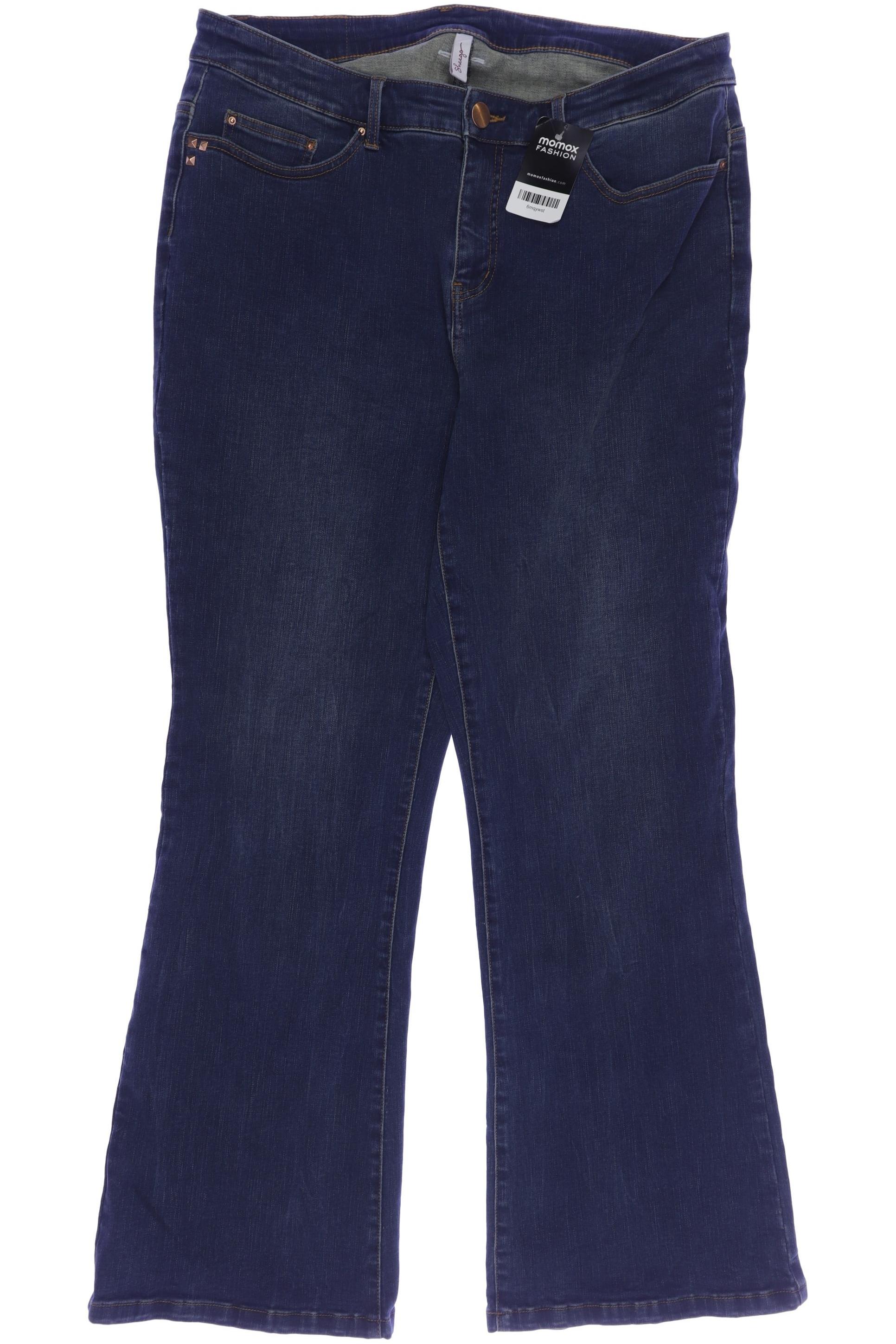 

sheego Damen Jeans, blau, Gr. 48