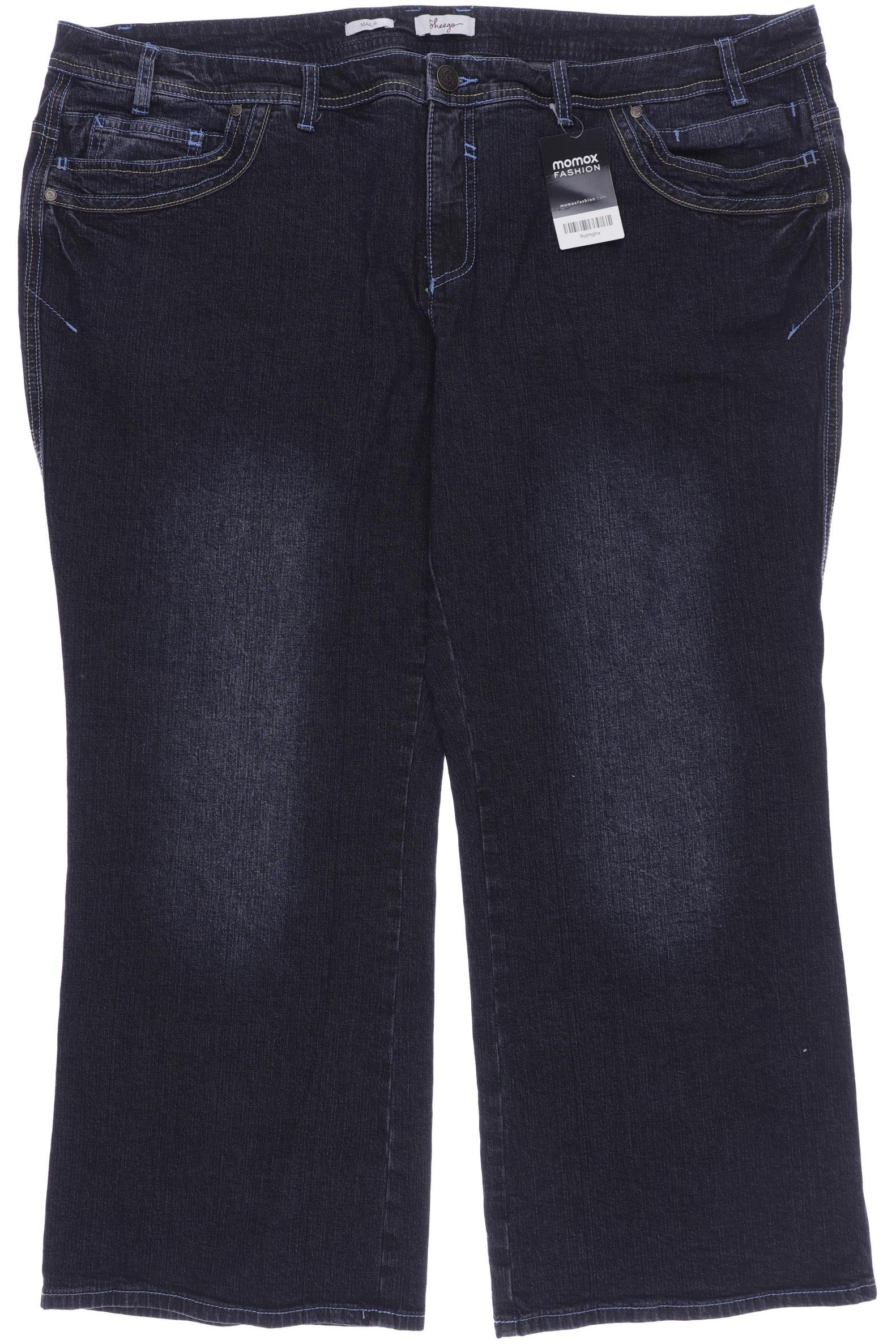 

sheego Damen Jeans, grau, Gr. 27