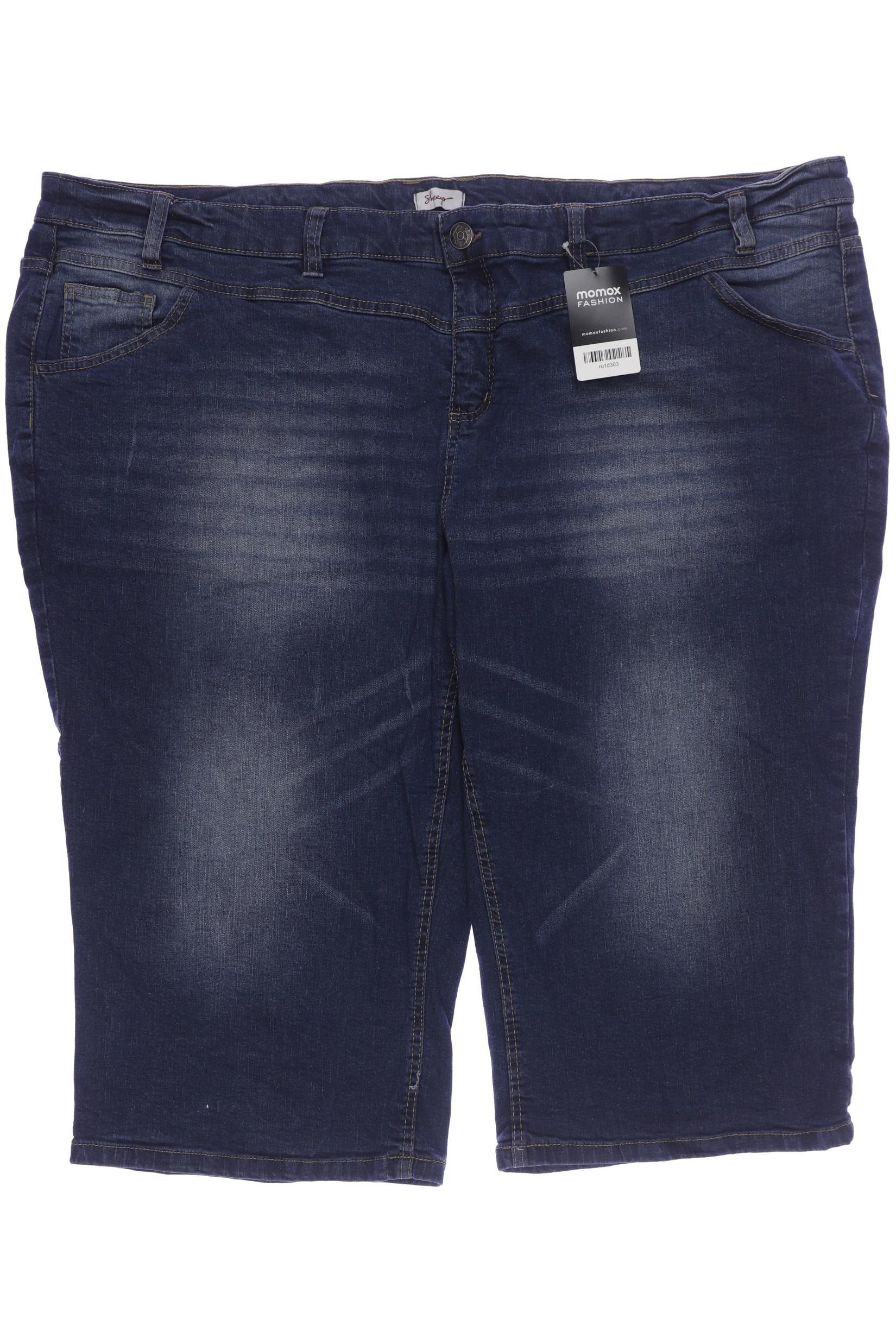 

sheego Damen Jeans, marineblau, Gr. 58