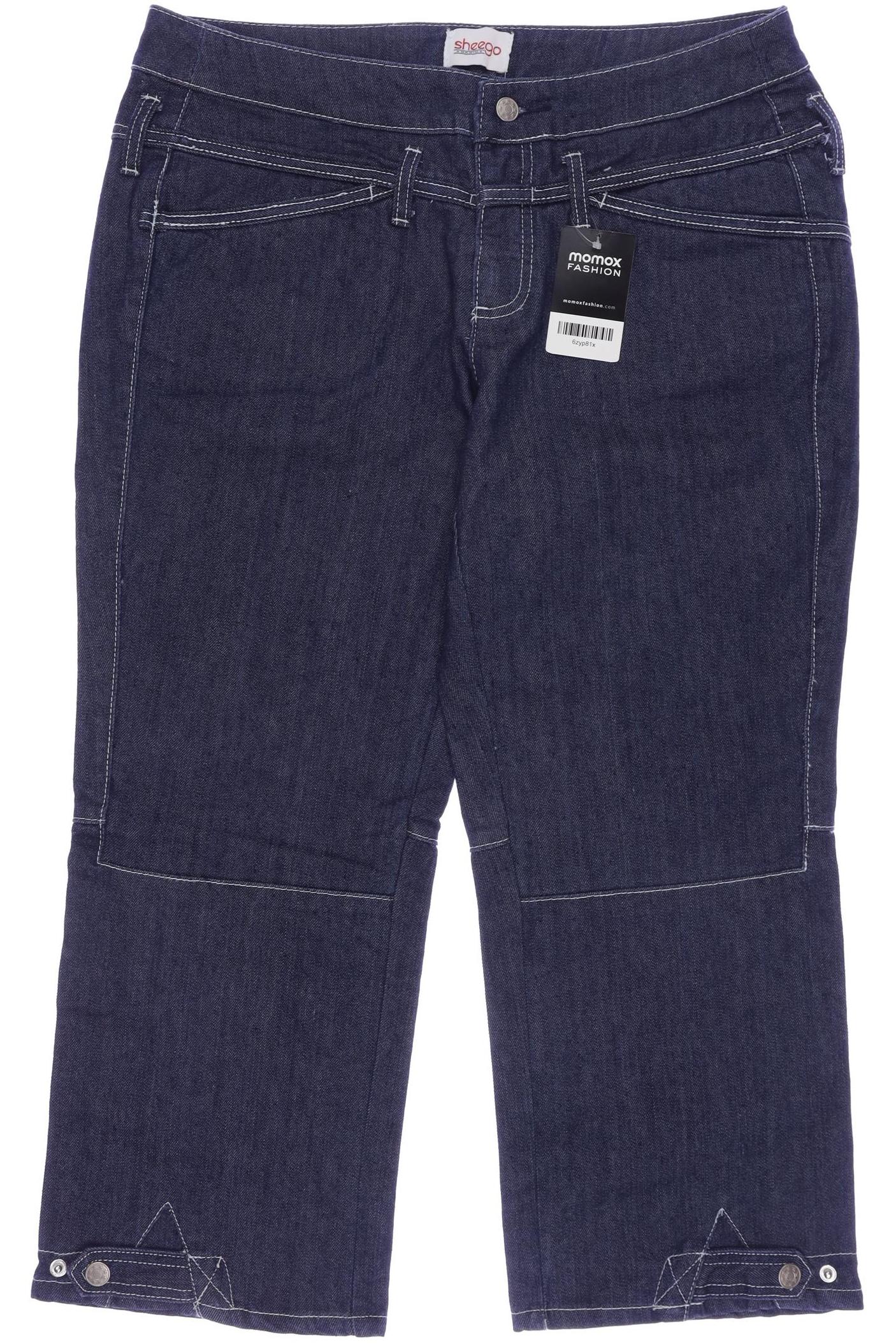 

sheego Damen Jeans, marineblau, Gr. 44