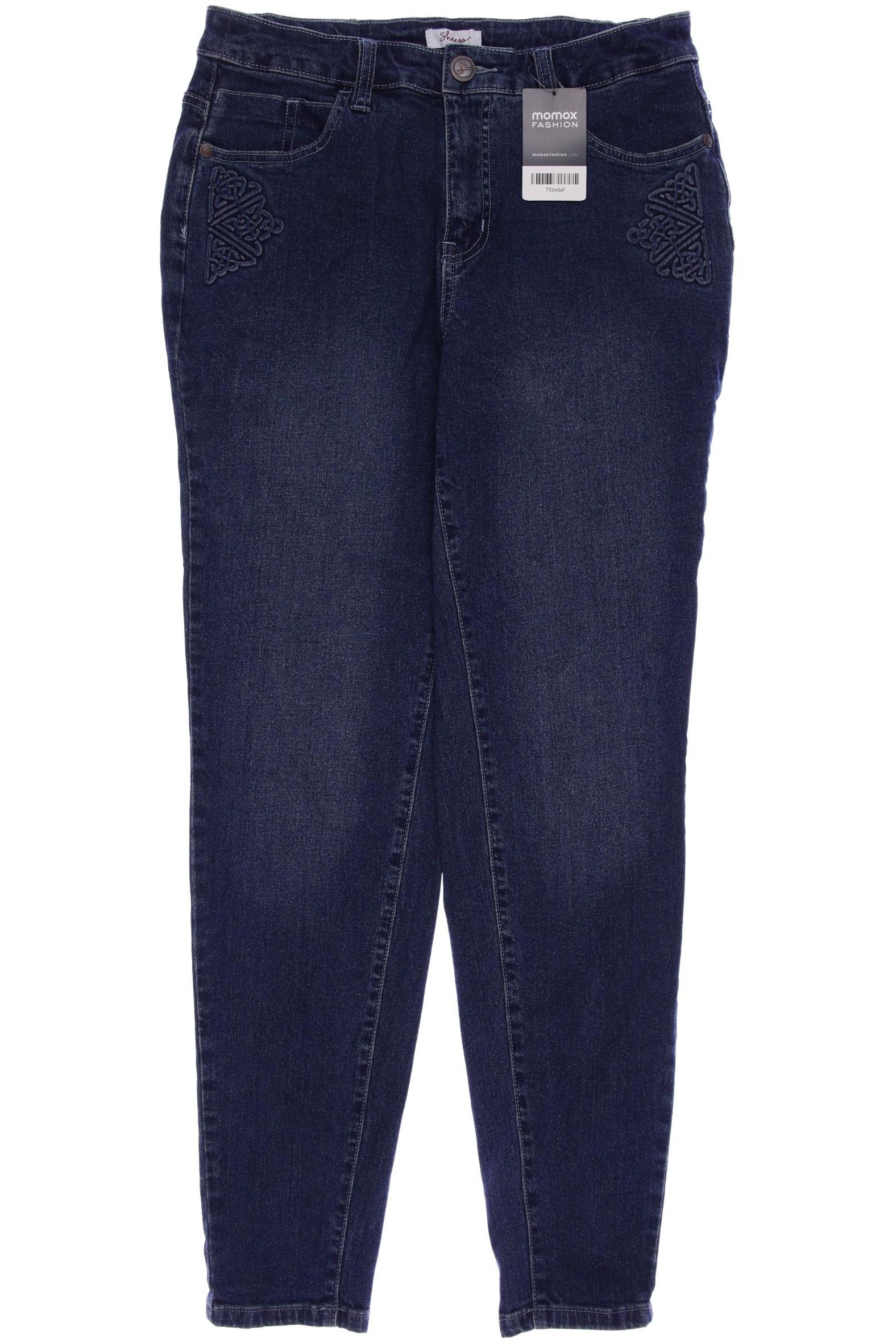

sheego Damen Jeans, blau