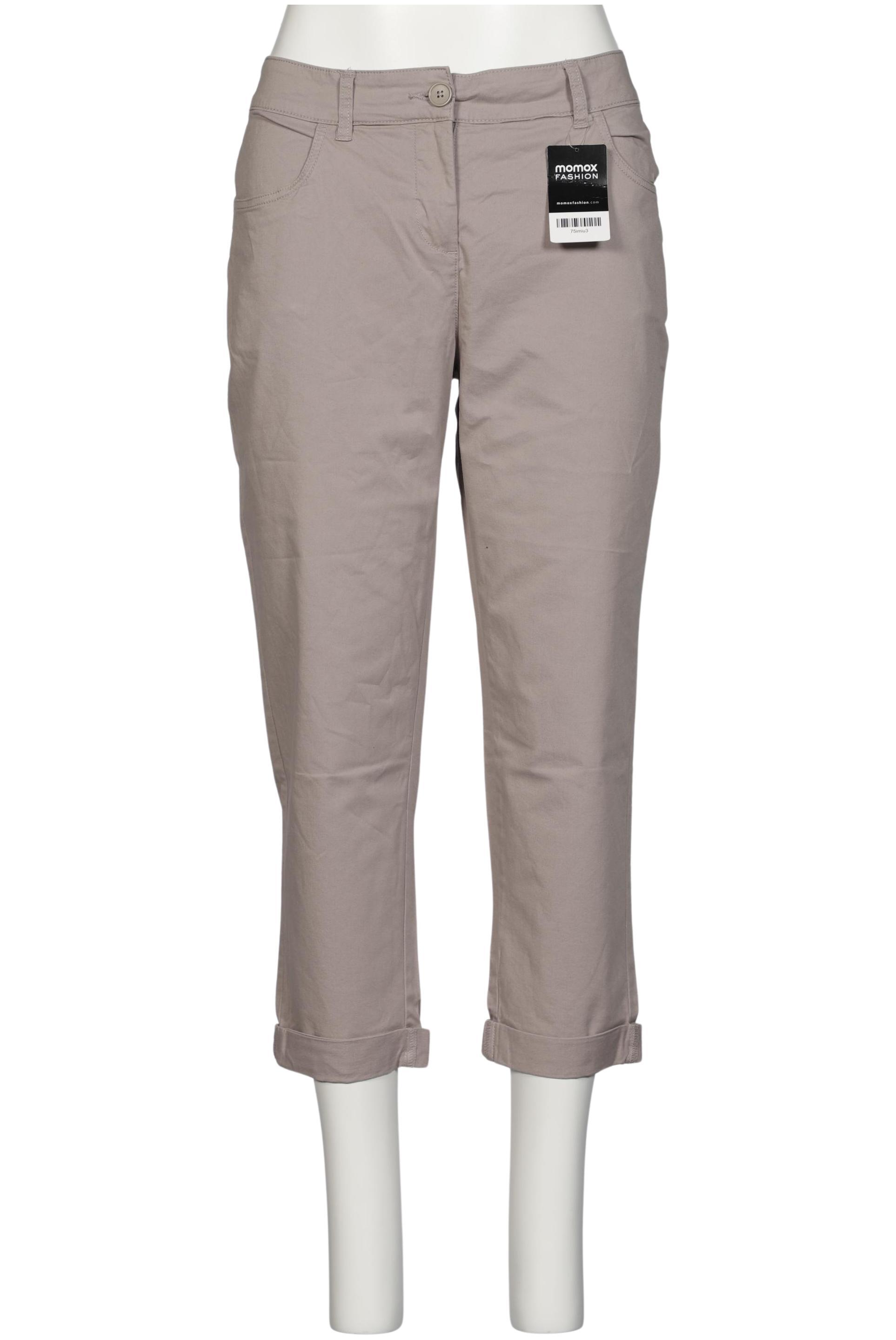 

sheego Damen Jeans, beige, Gr. 46