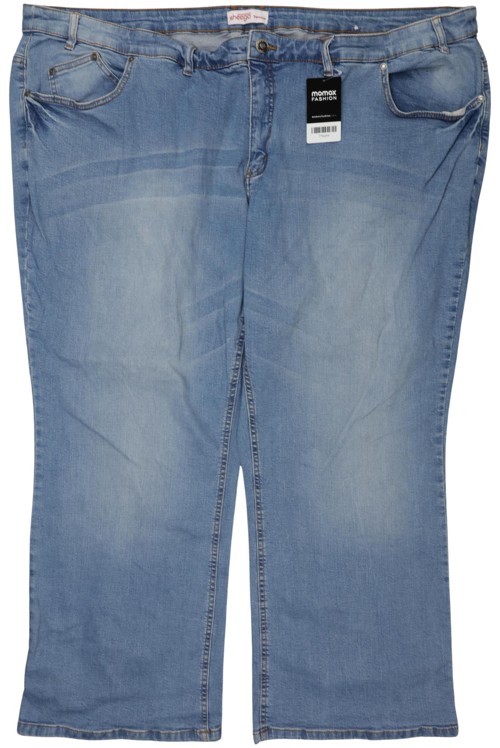 

sheego Damen Jeans, hellblau, Gr. 58
