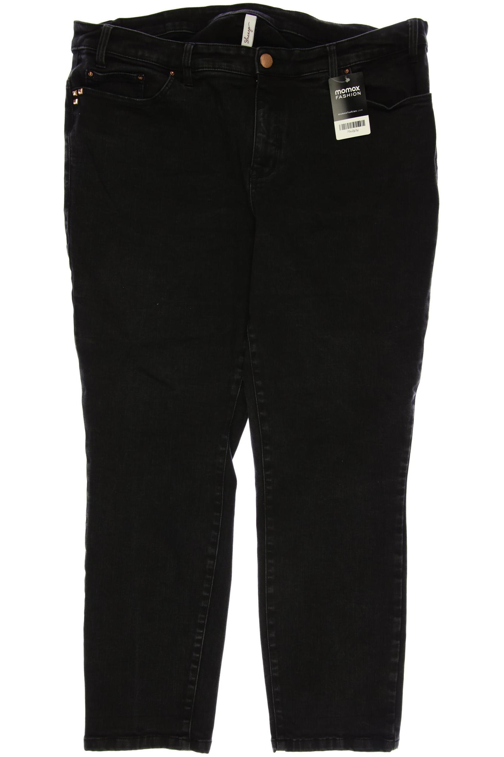 

sheego Damen Jeans, schwarz, Gr. 54