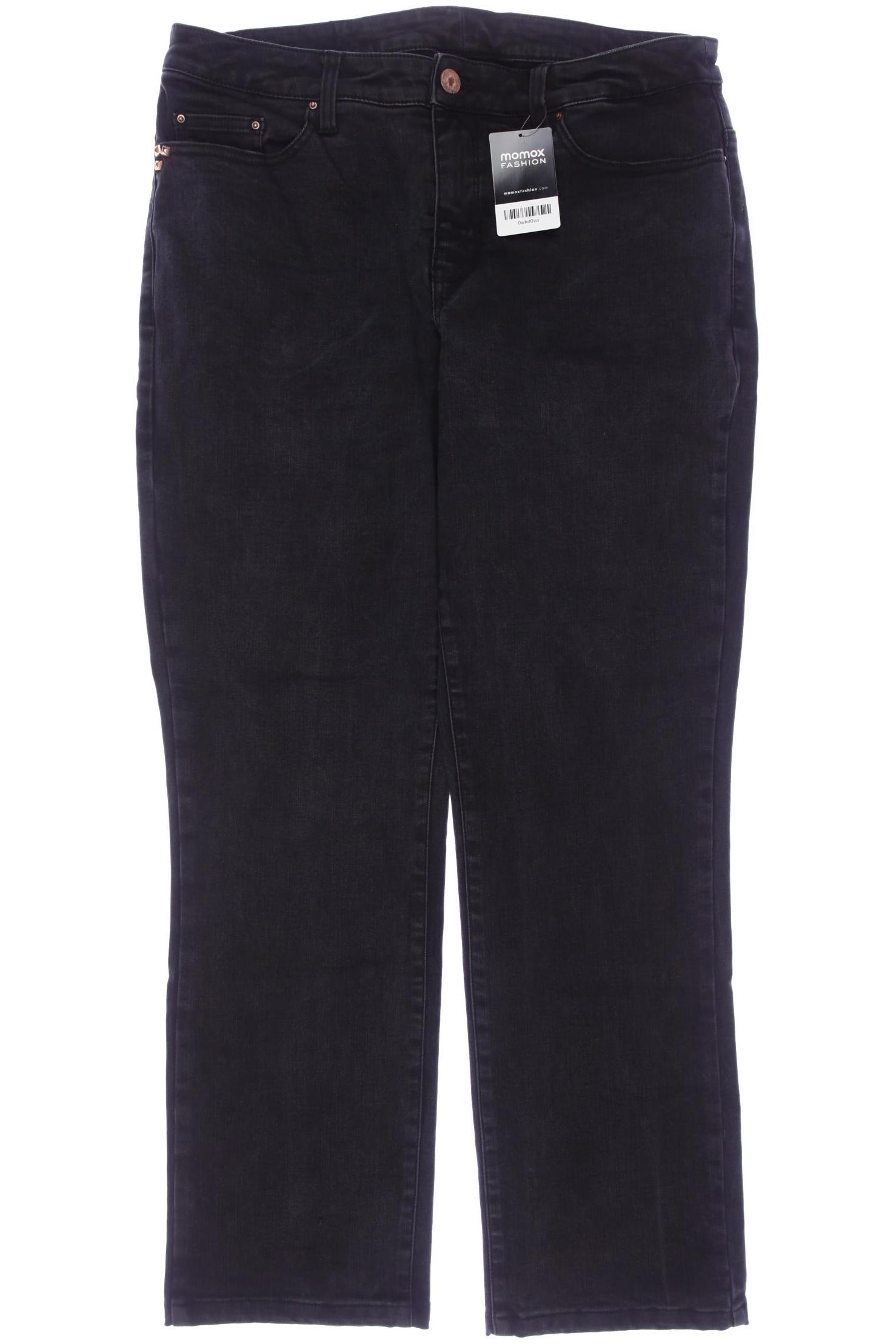 

sheego Damen Jeans, schwarz, Gr. 48