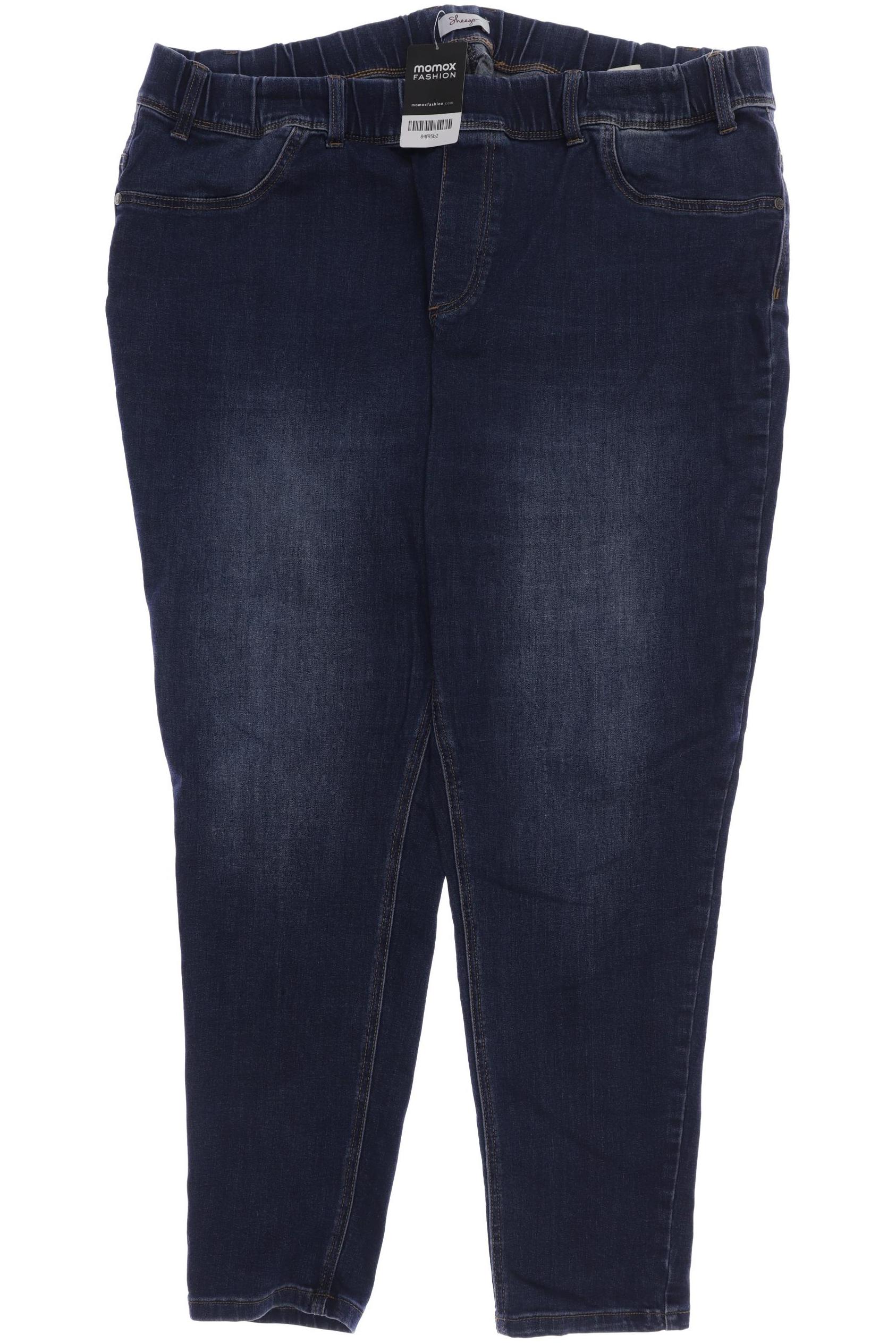 

sheego Damen Jeans, blau, Gr. 52