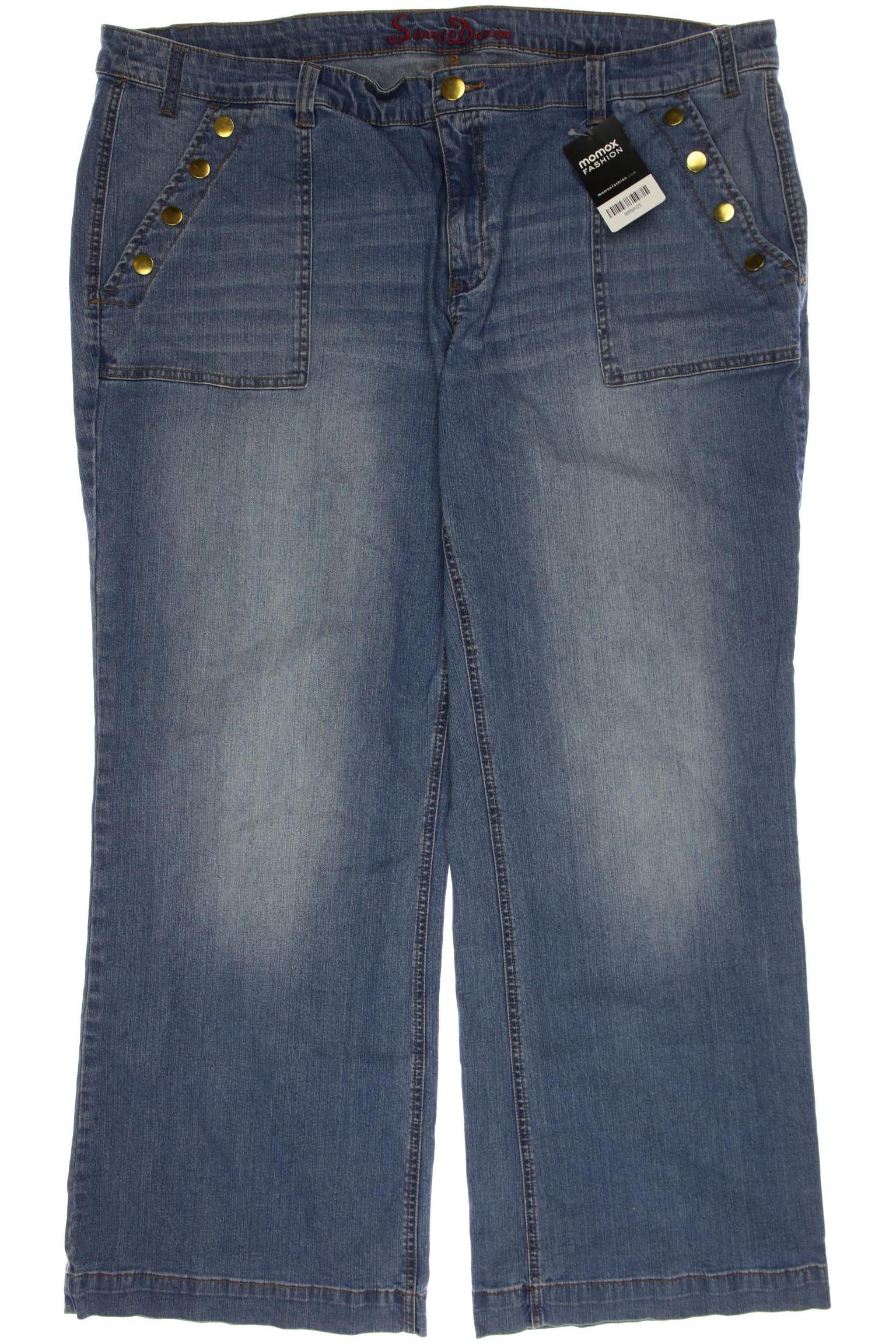 

sheego Damen Jeans, blau