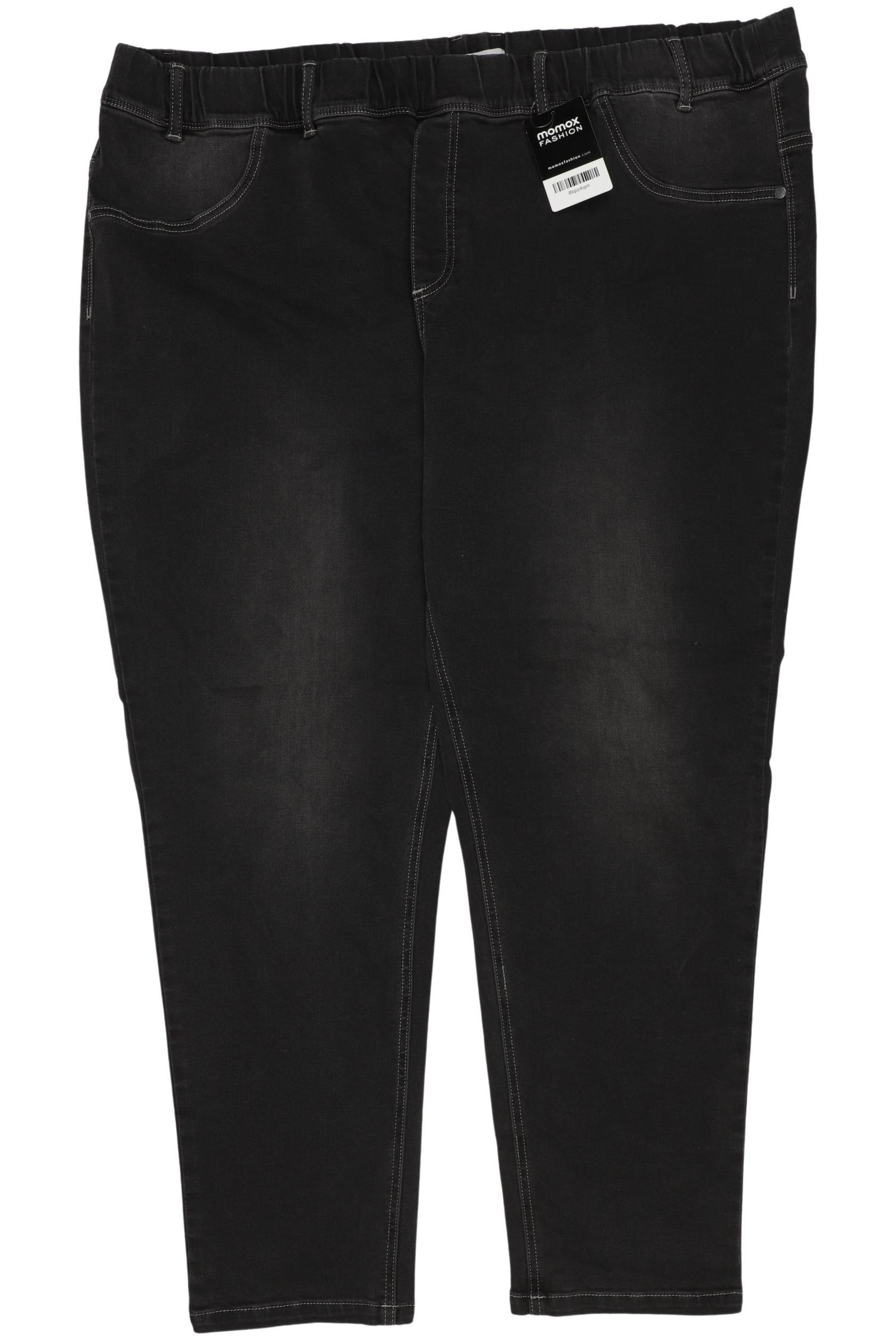 

sheego Damen Jeans, schwarz, Gr. 56
