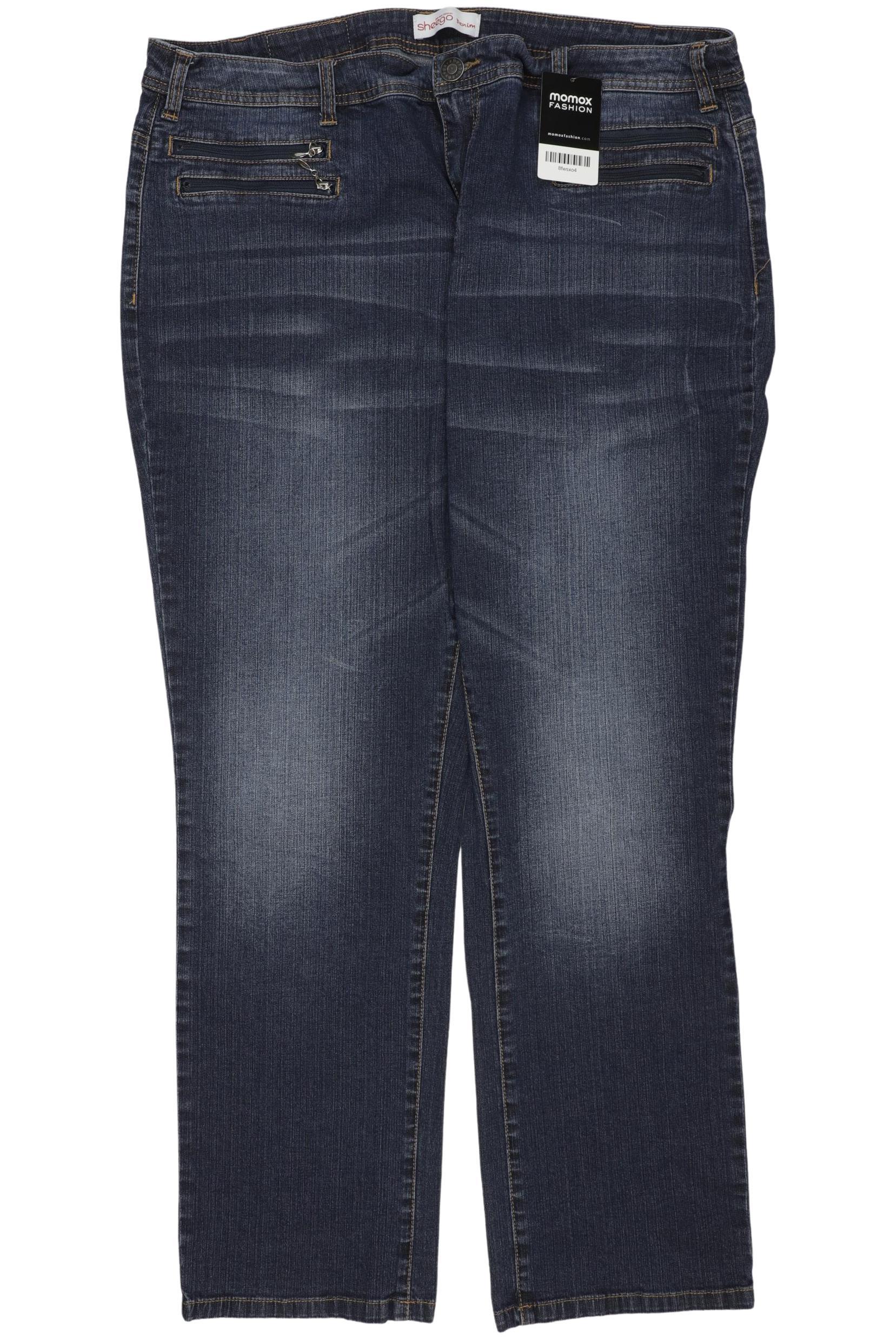 

sheego Damen Jeans, marineblau, Gr. 39