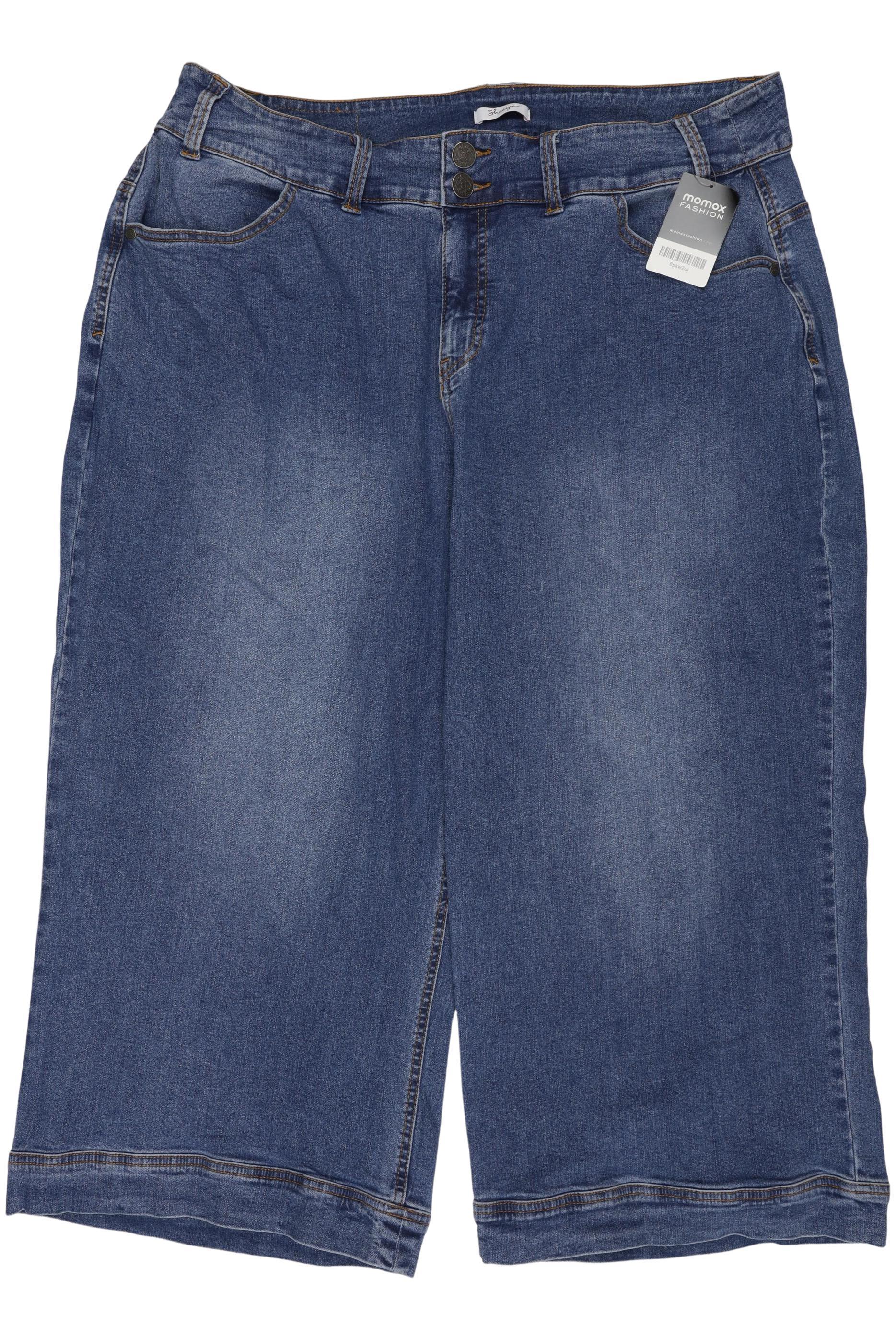 

sheego Damen Jeans, blau, Gr. 52