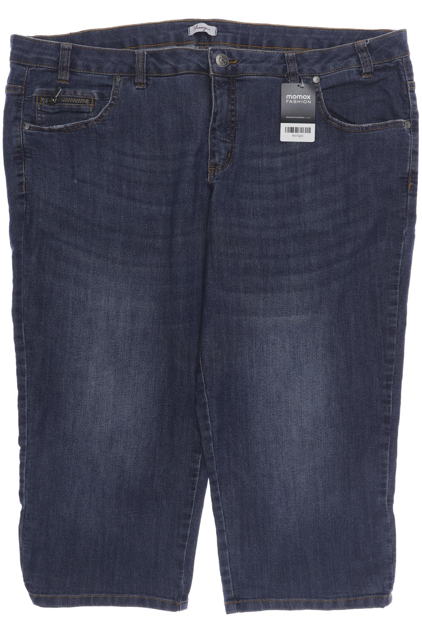 

sheego Damen Jeans, blau