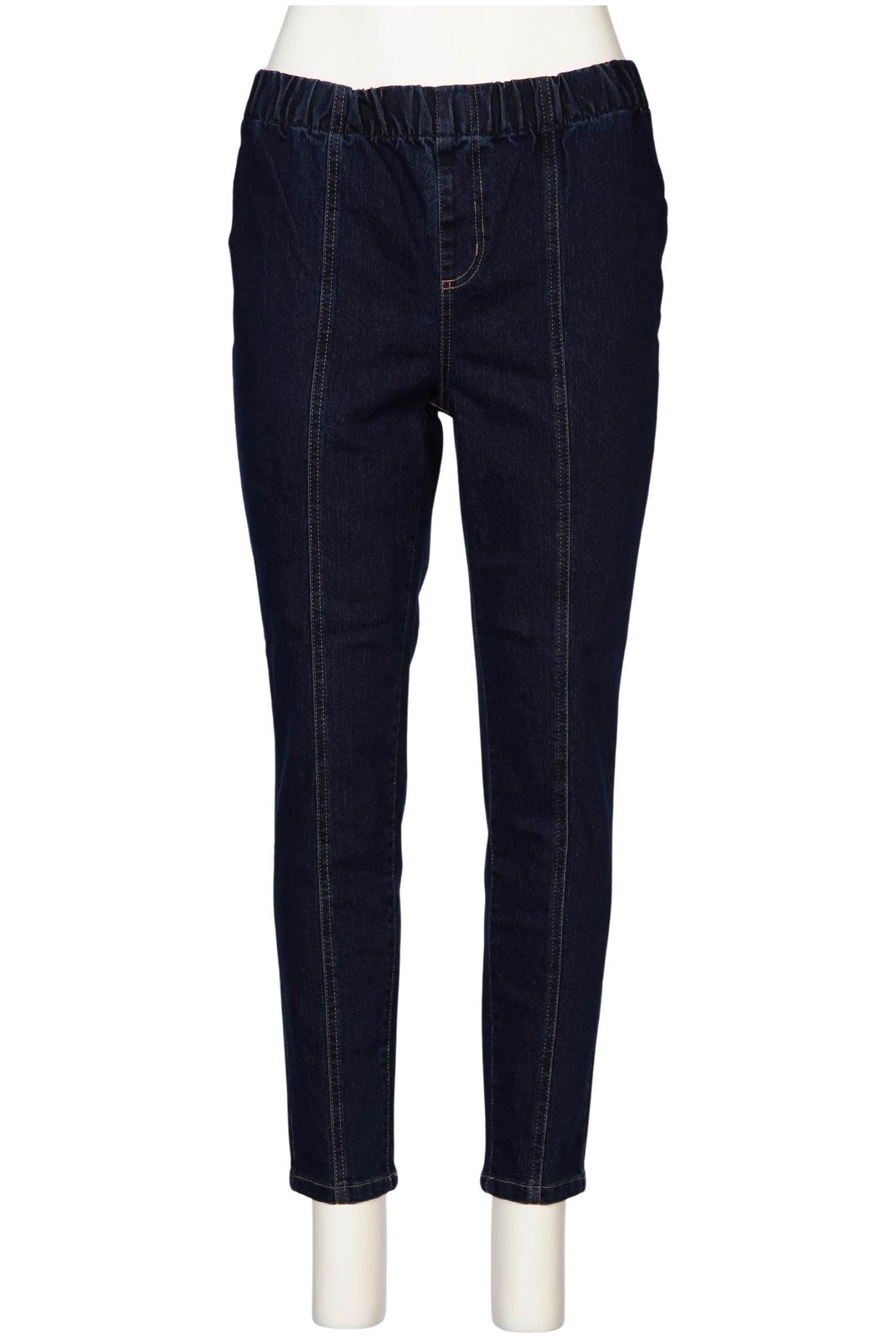 

sheego Damen Jeans, marineblau, Gr. 44