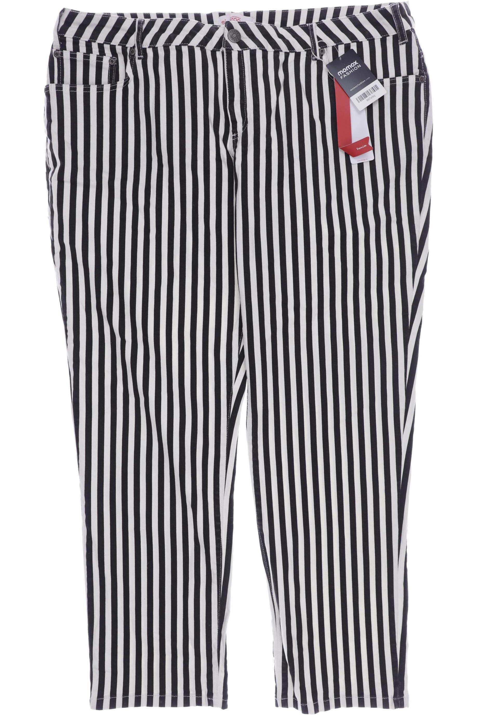 

sheego Damen Jeans, schwarz
