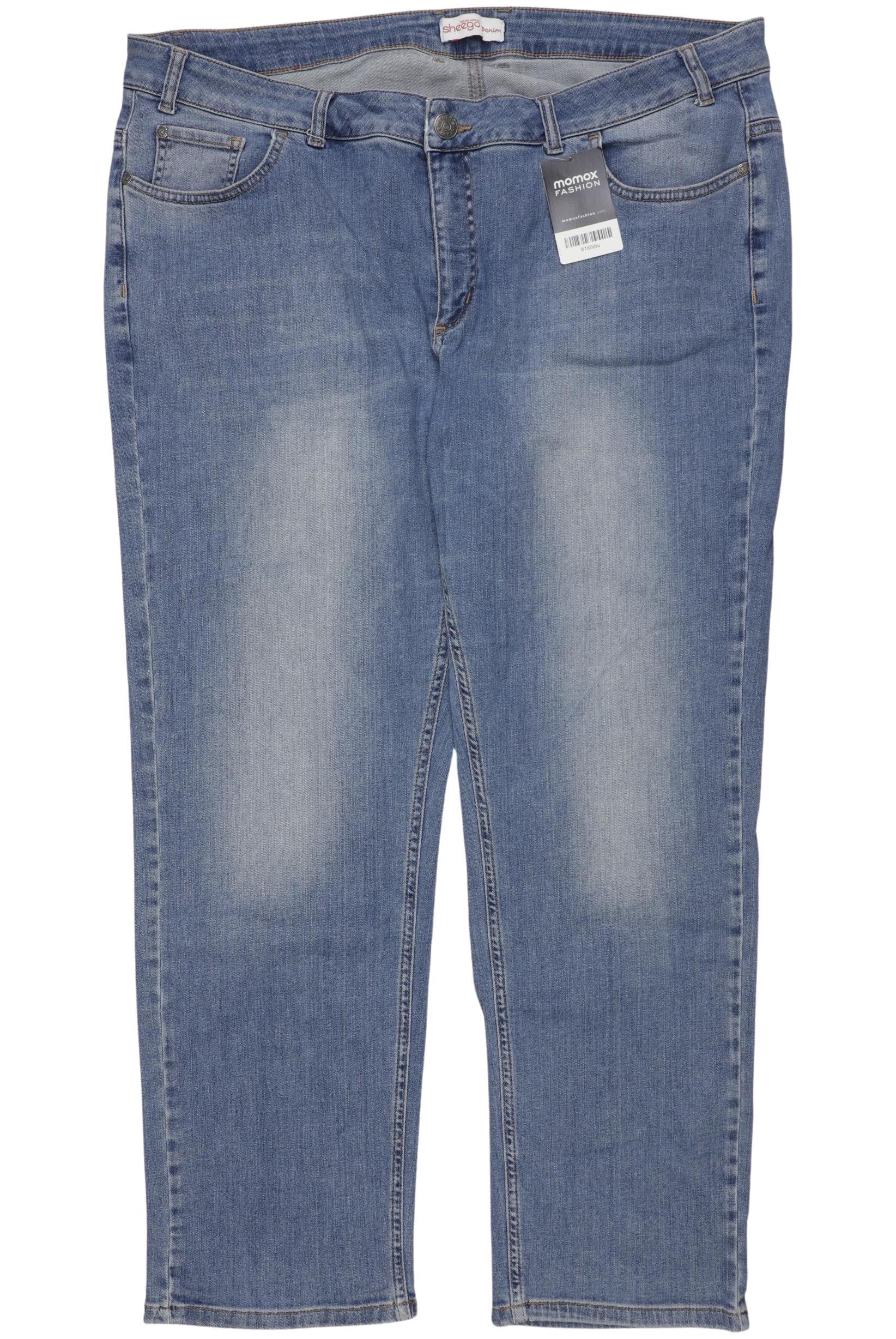 

sheego Damen Jeans, hellblau, Gr. 52