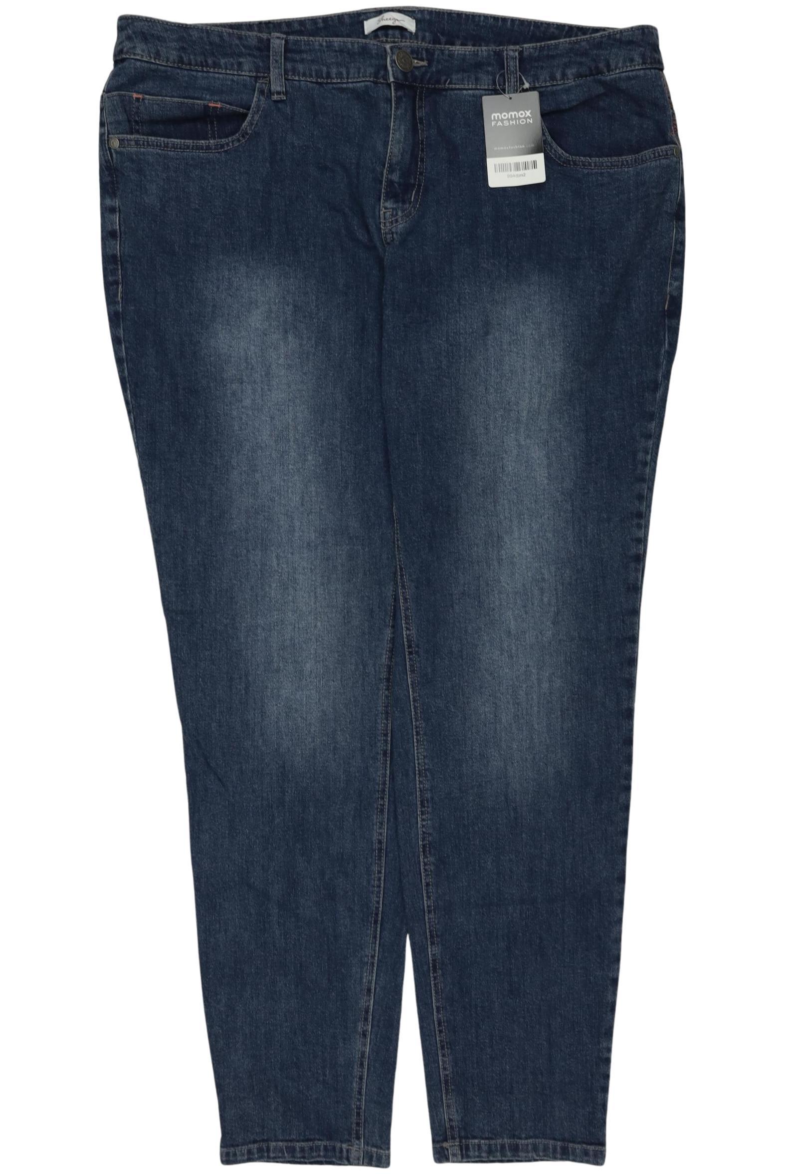 

sheego Damen Jeans, blau, Gr. 38