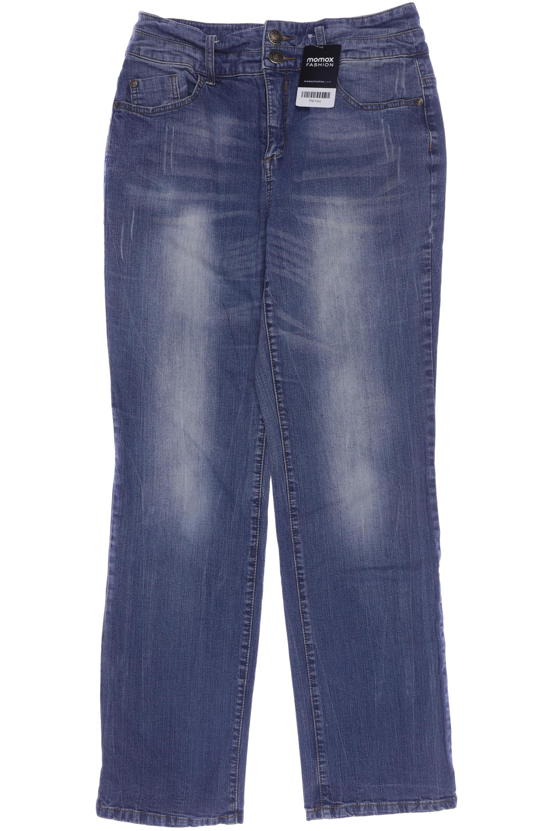 

sheego Damen Jeans, blau