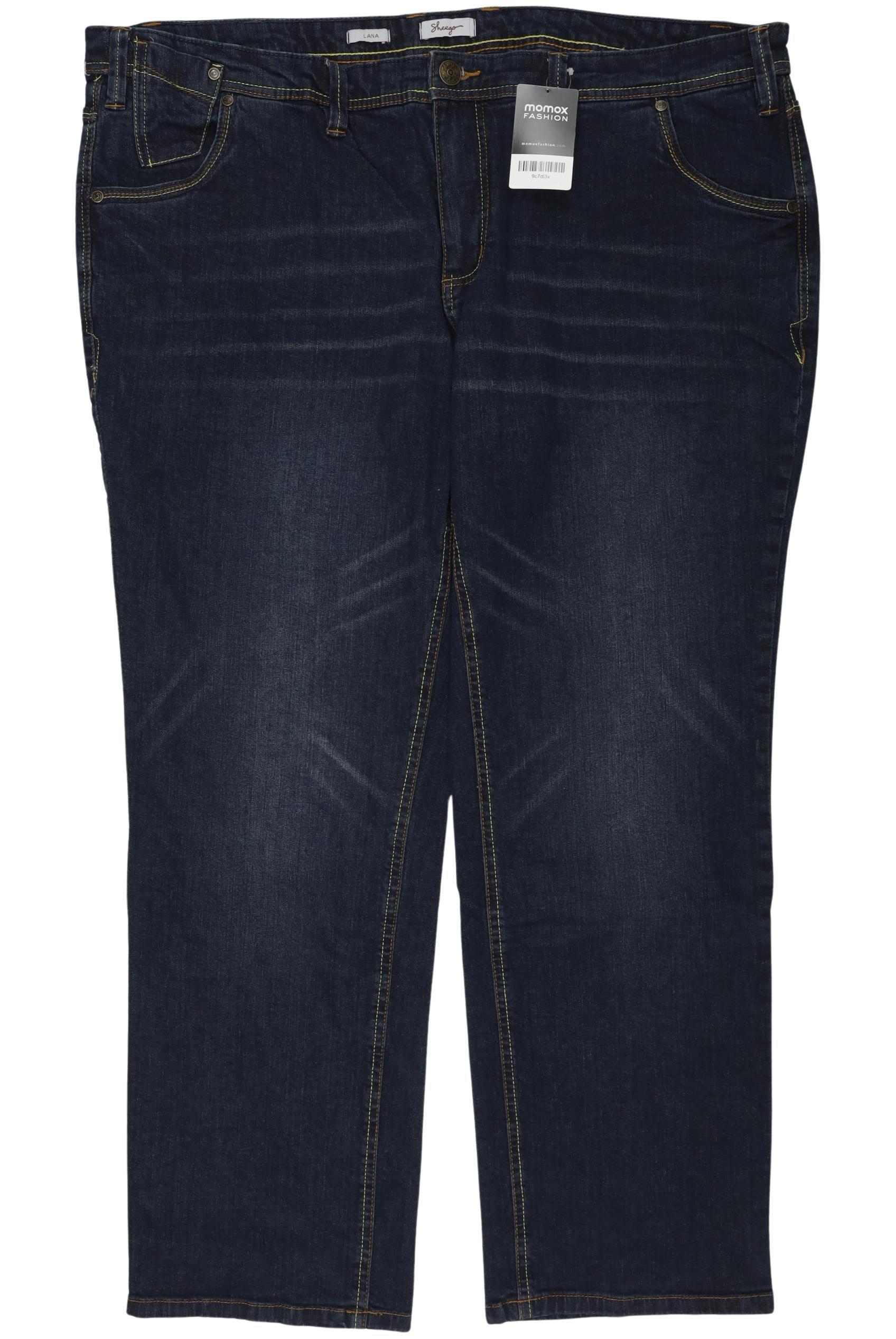 

sheego Damen Jeans, marineblau, Gr. 104