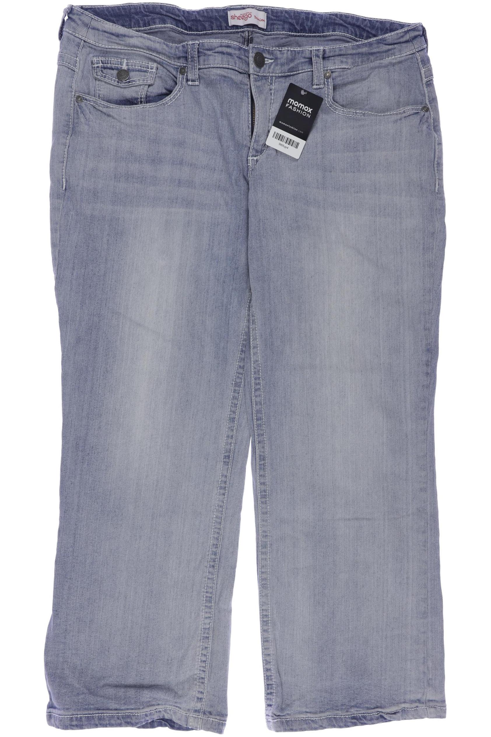 

sheego Damen Jeans, hellblau, Gr. 24