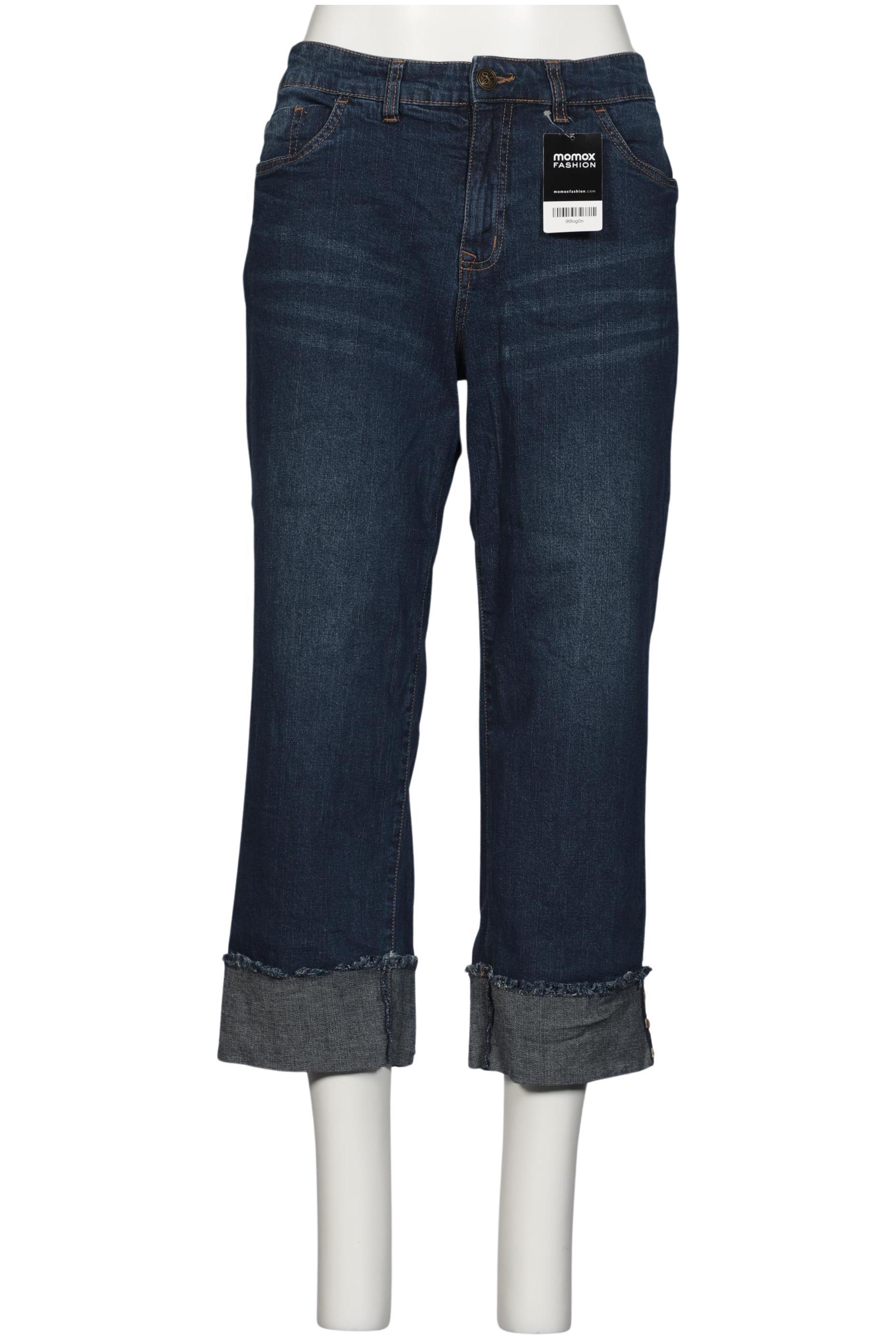 

sheego Damen Jeans, blau, Gr. 44