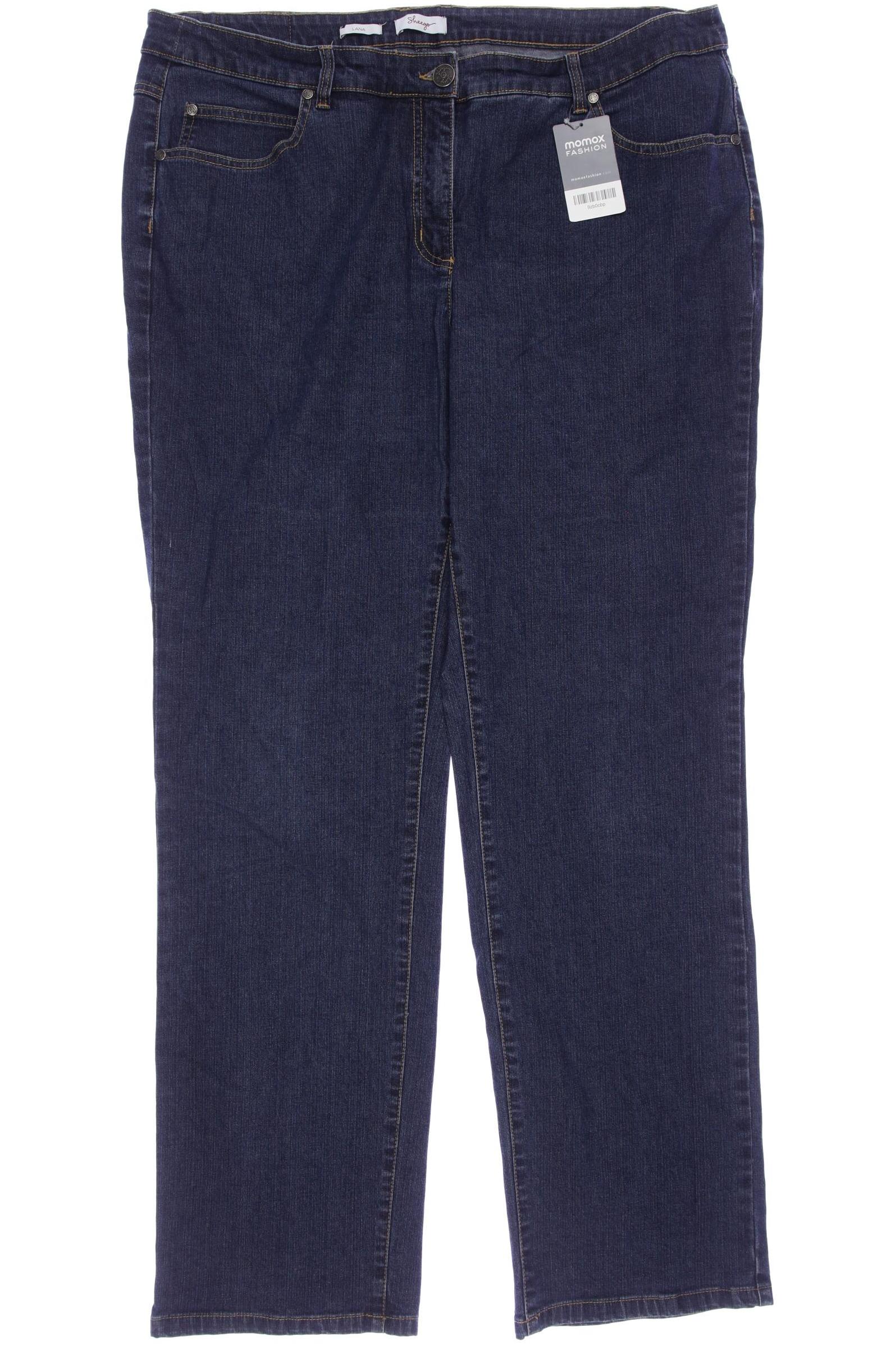 

sheego Damen Jeans, marineblau, Gr. 96