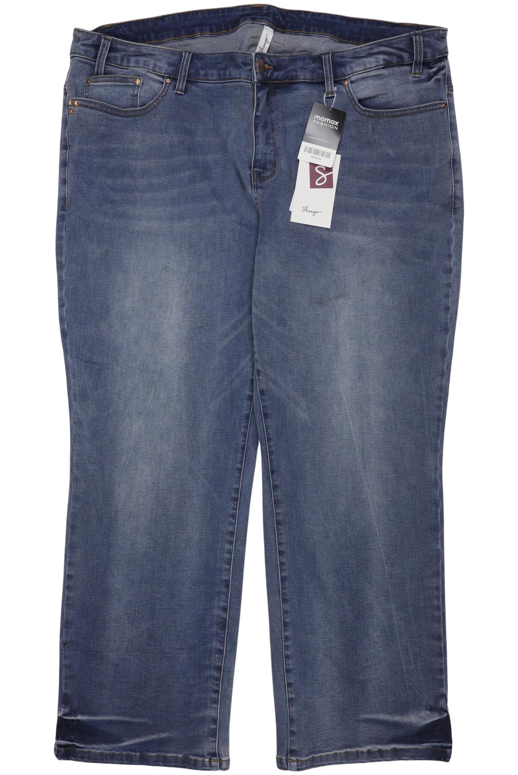 

sheego Damen Jeans, blau, Gr. 27