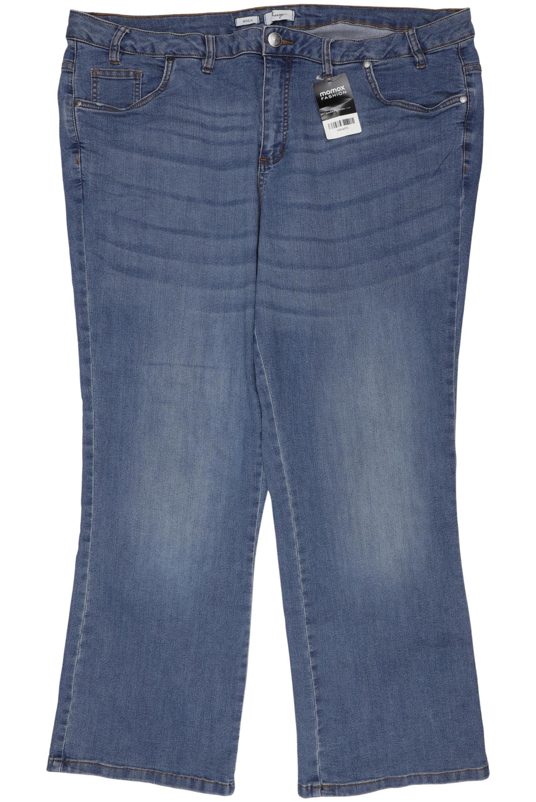 

sheego Damen Jeans, blau, Gr. 52