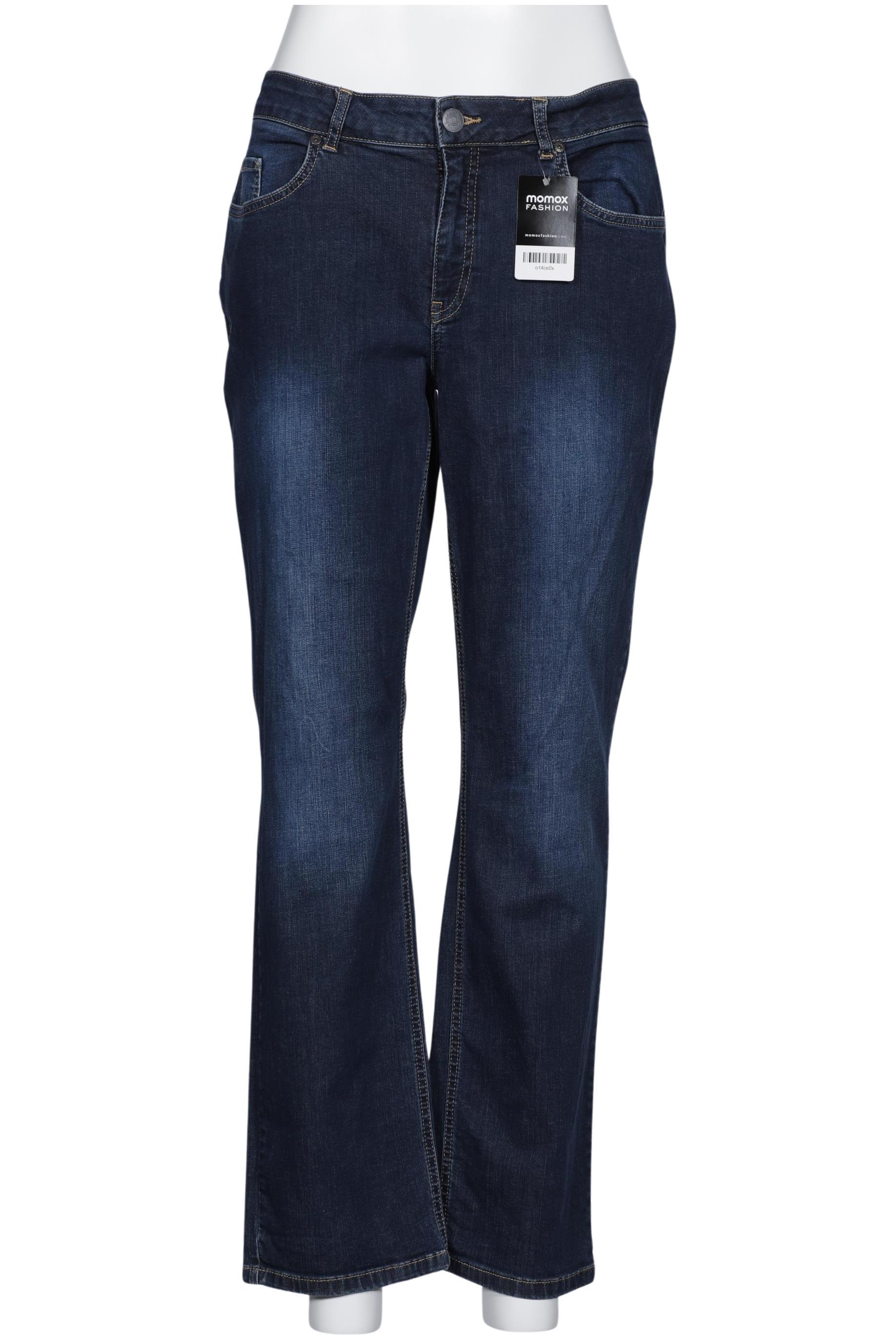 

sheego Damen Jeans, marineblau, Gr. 46