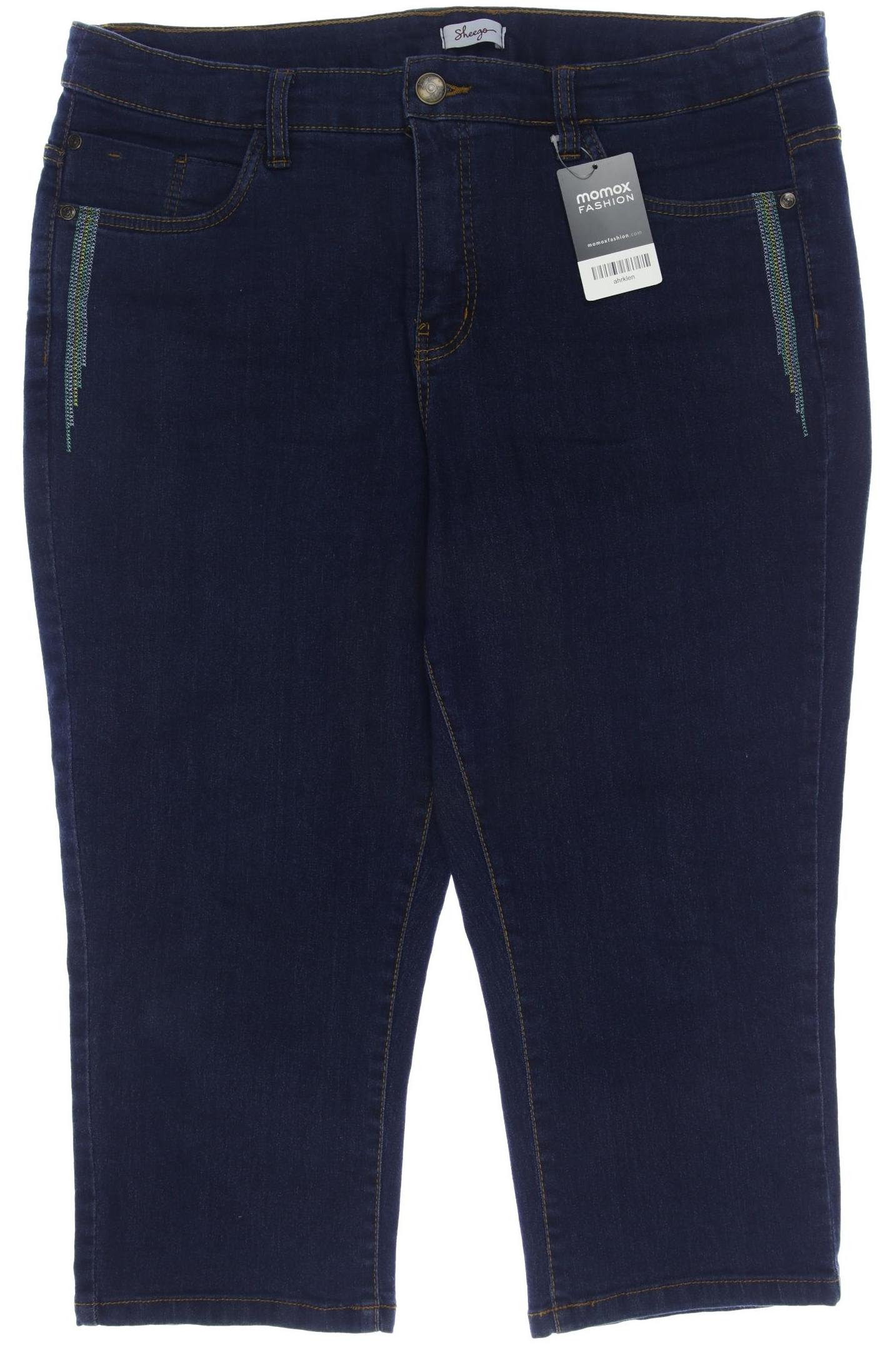 

sheego Damen Jeans, marineblau, Gr. 48