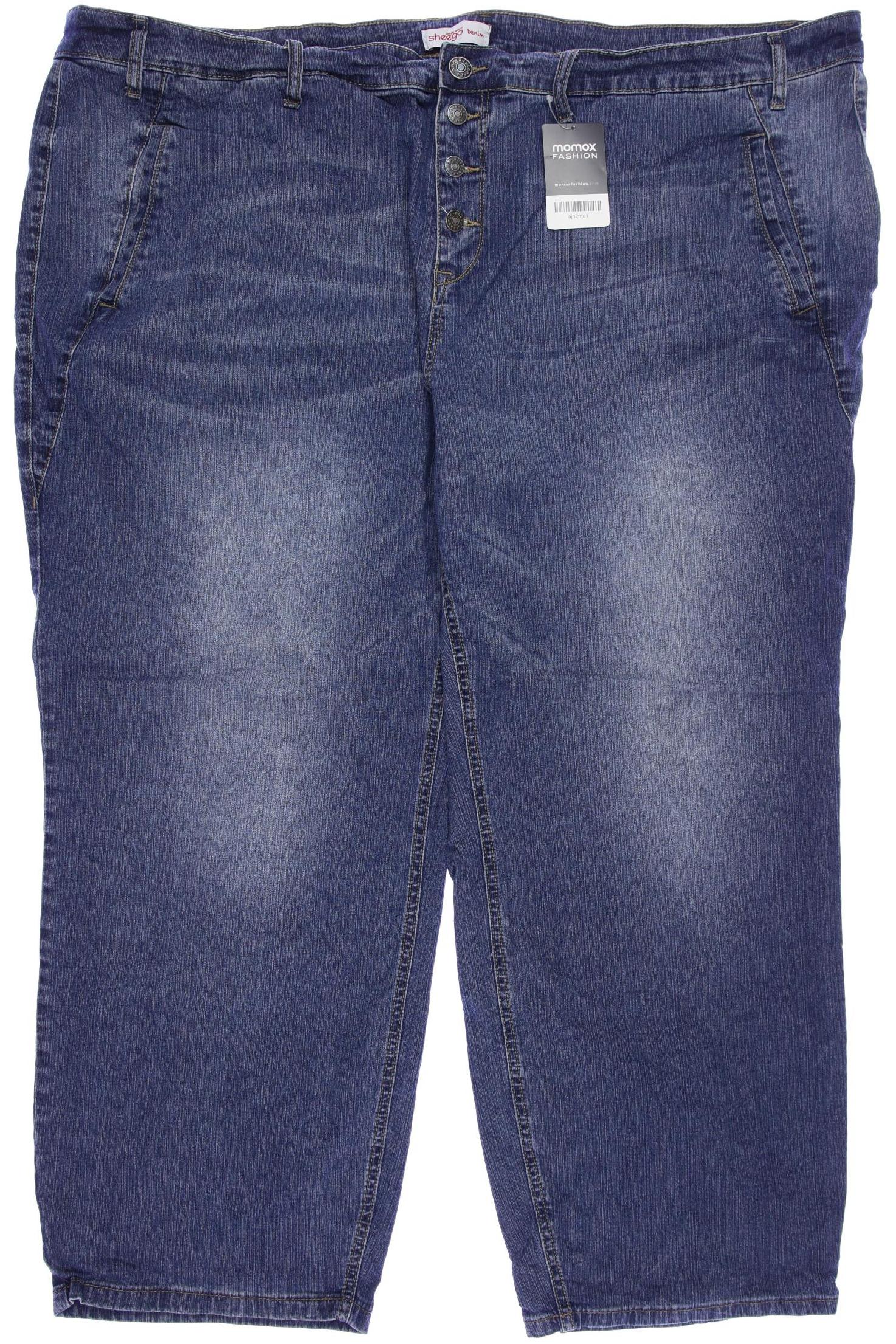 

sheego Damen Jeans, blau