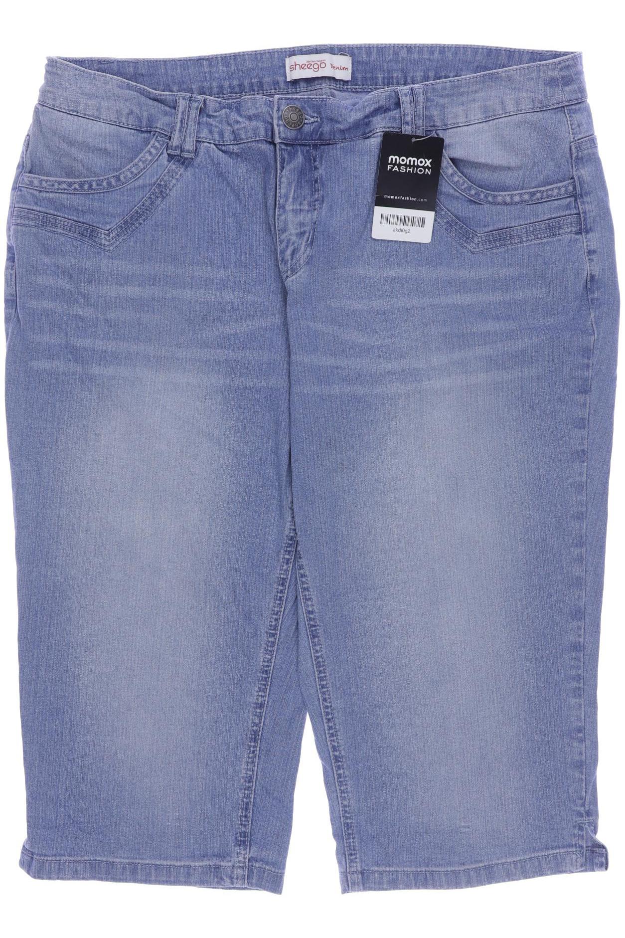 

sheego Damen Jeans, blau, Gr. 46