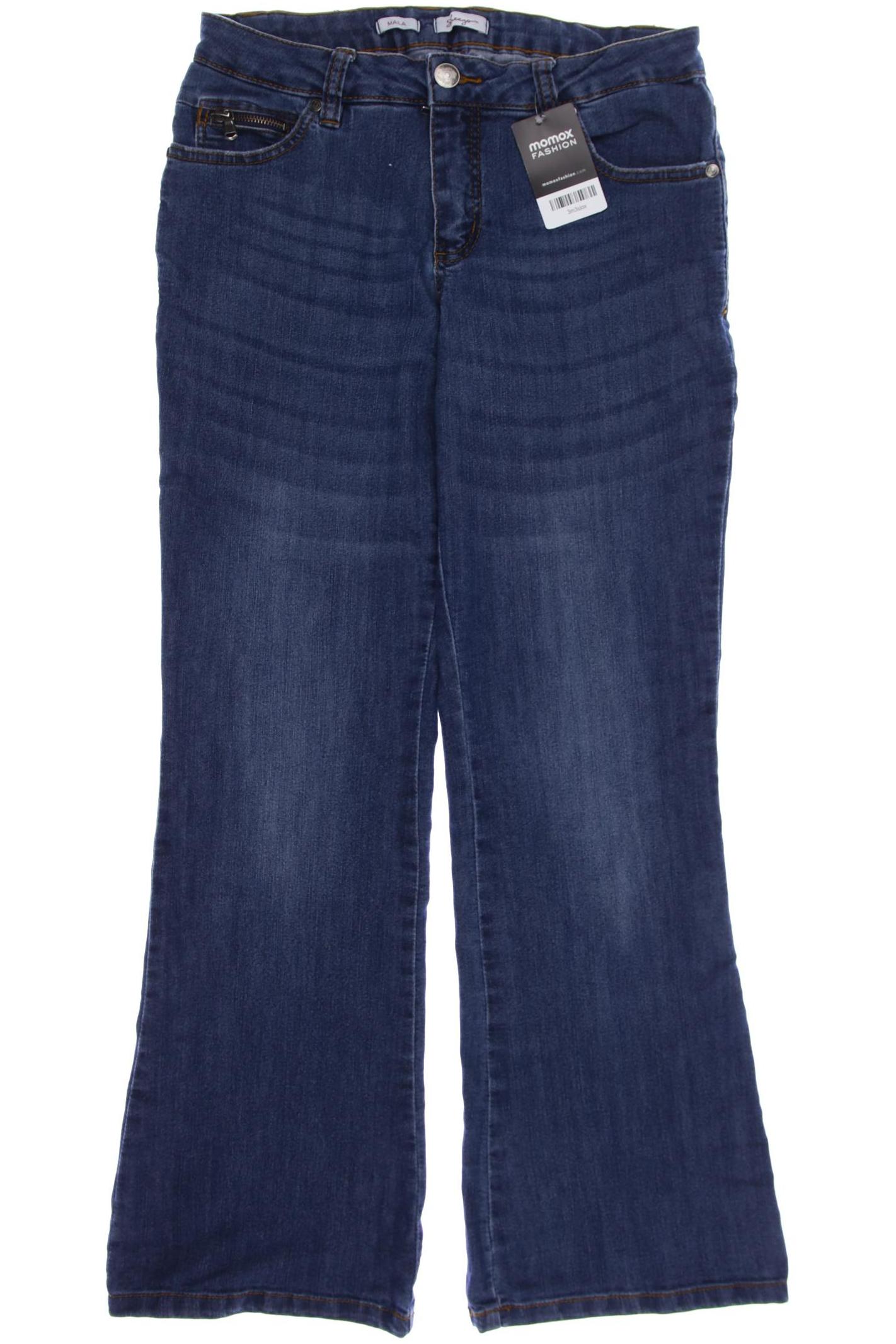 

sheego Damen Jeans, blau, Gr. 20