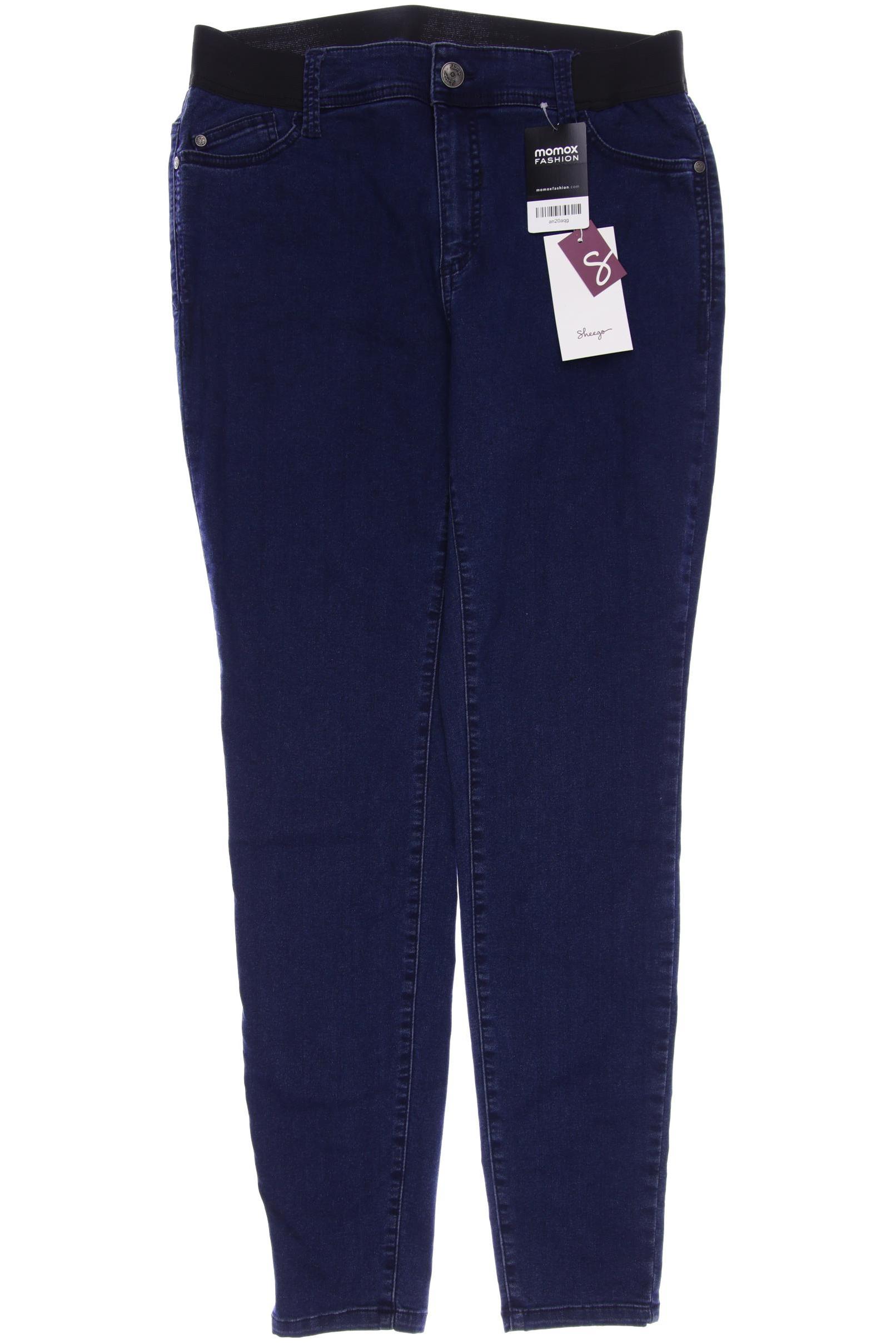 

sheego Damen Jeans, marineblau, Gr. 34