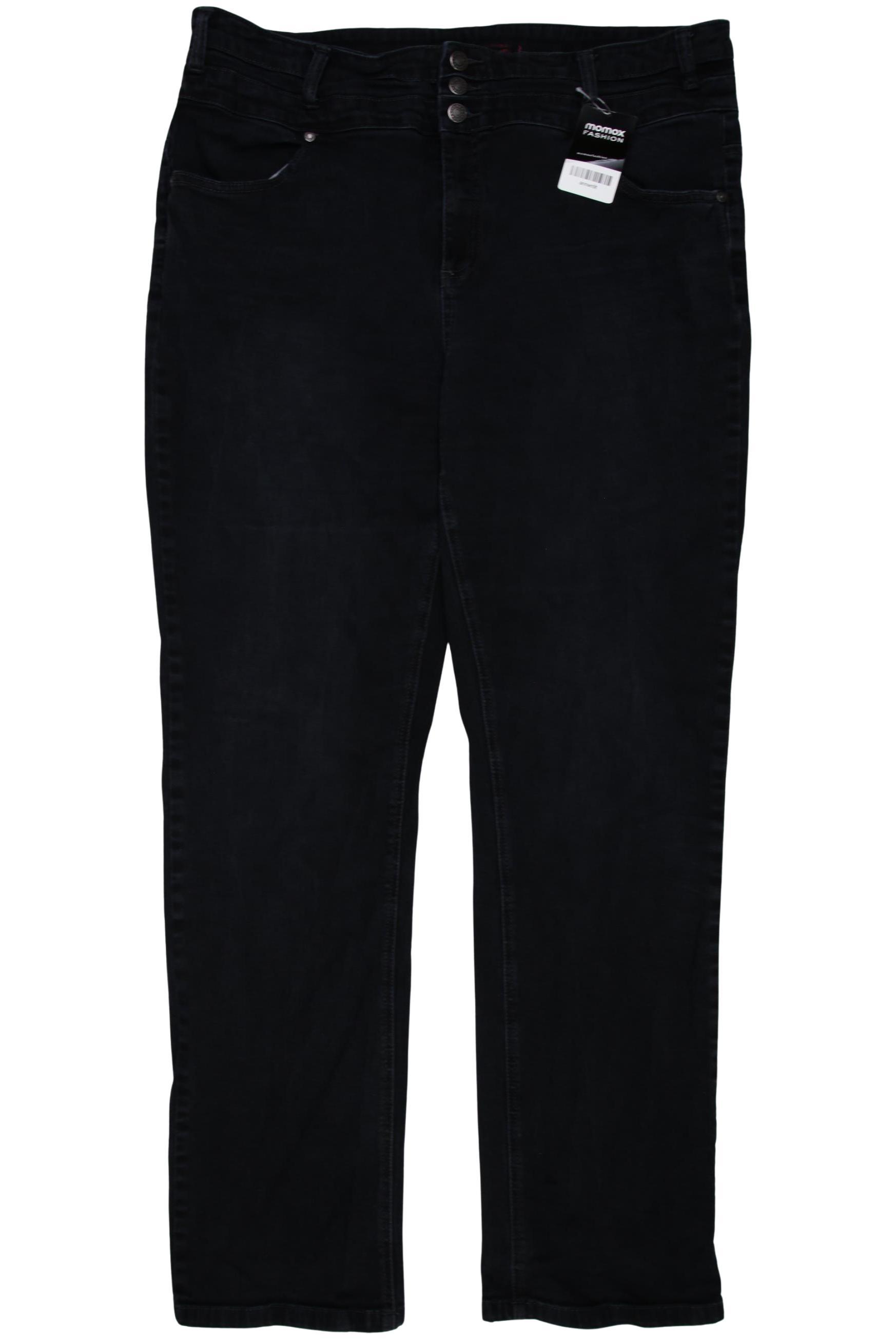 

sheego Damen Jeans, grau, Gr. 100