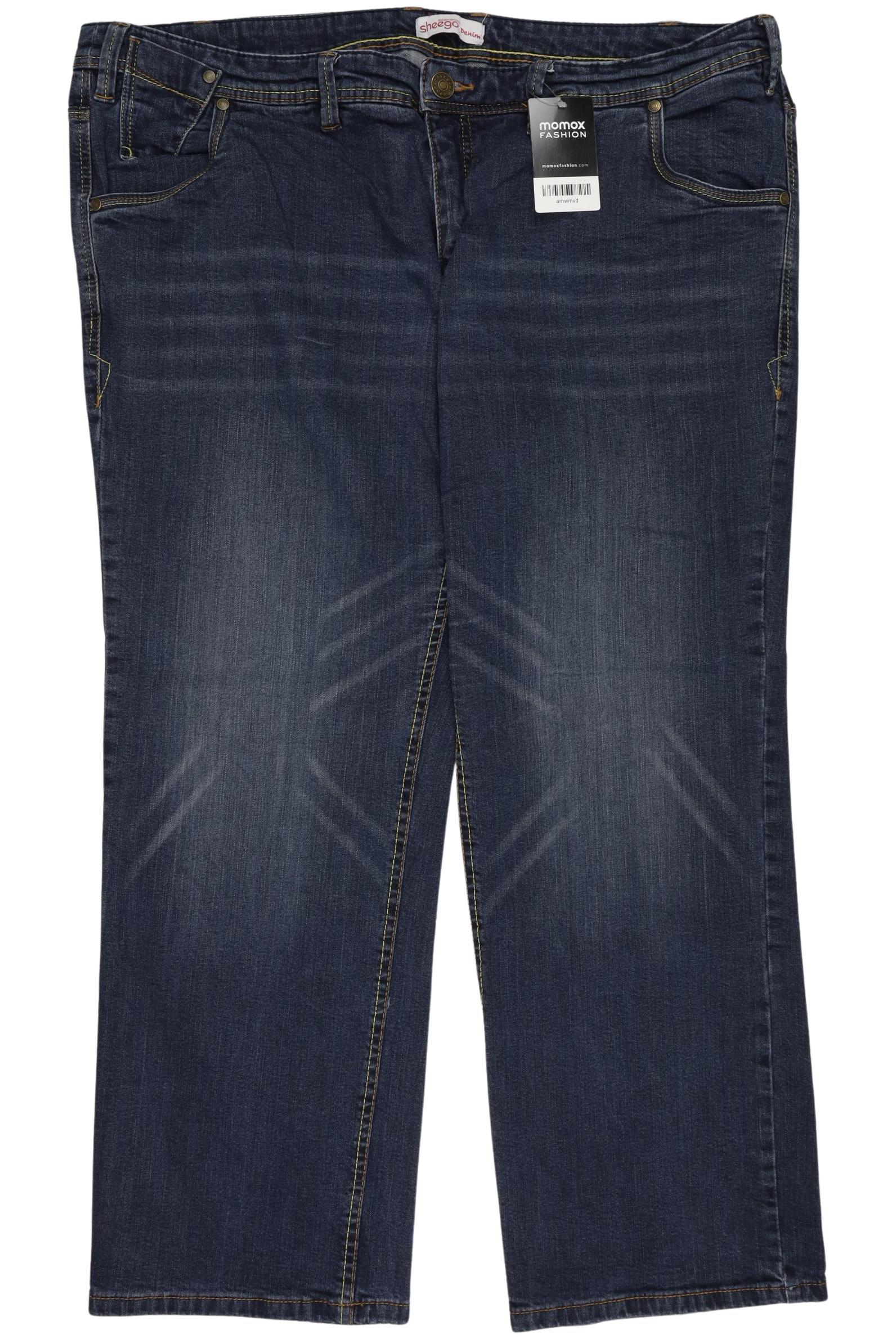 

sheego Damen Jeans, marineblau, Gr. 26