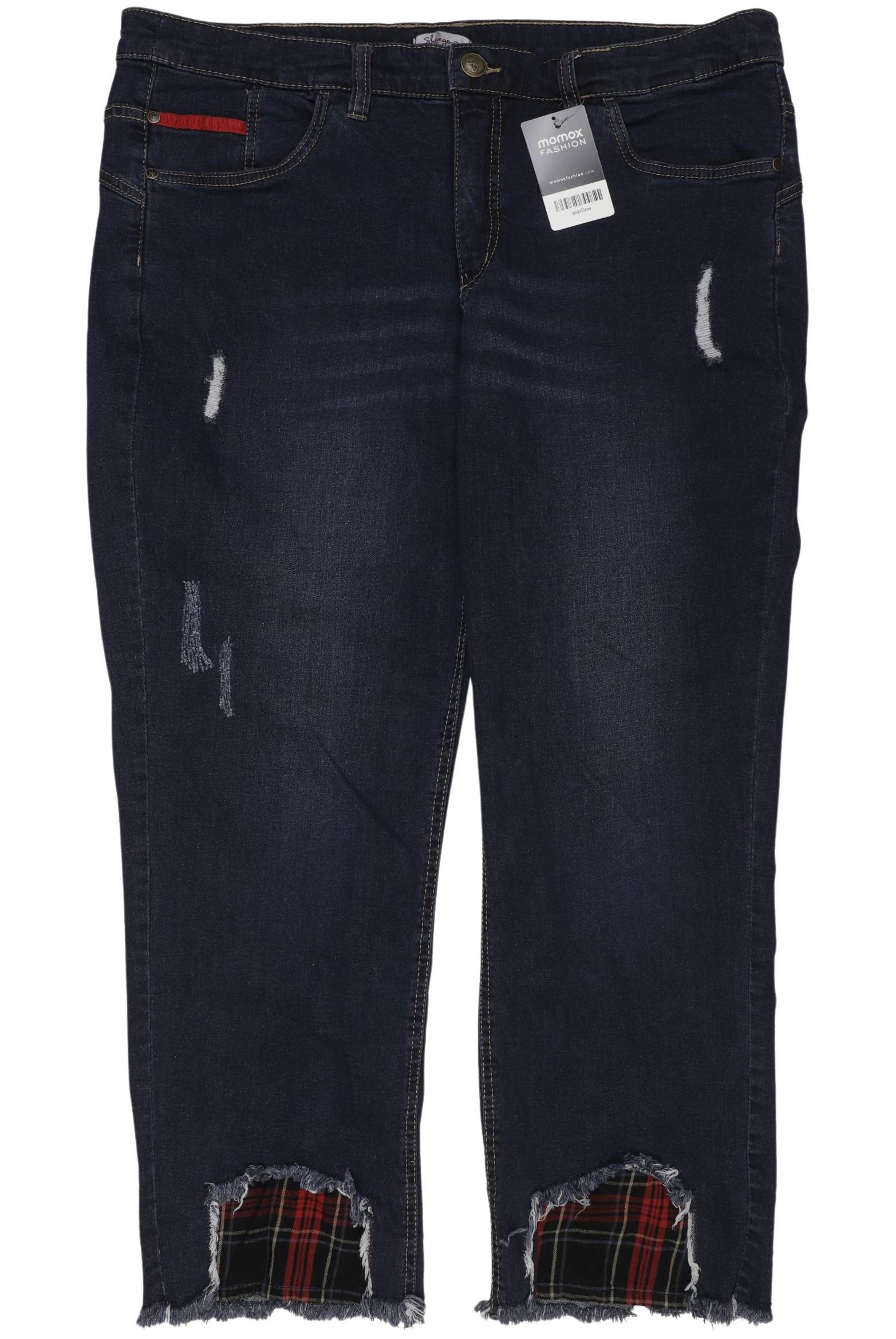 

sheego Damen Jeans, marineblau, Gr. 39