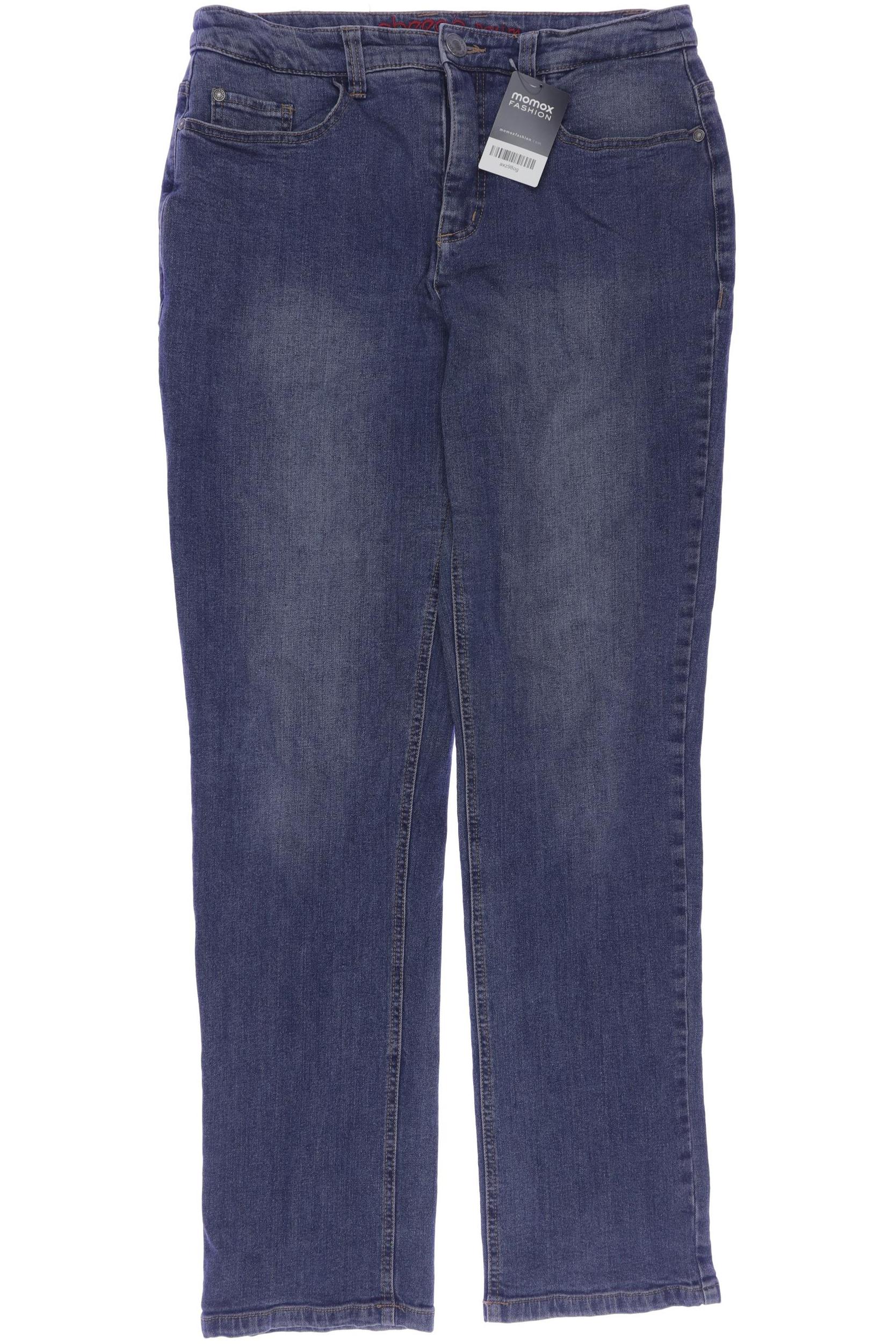 

sheego Damen Jeans, blau, Gr. 40