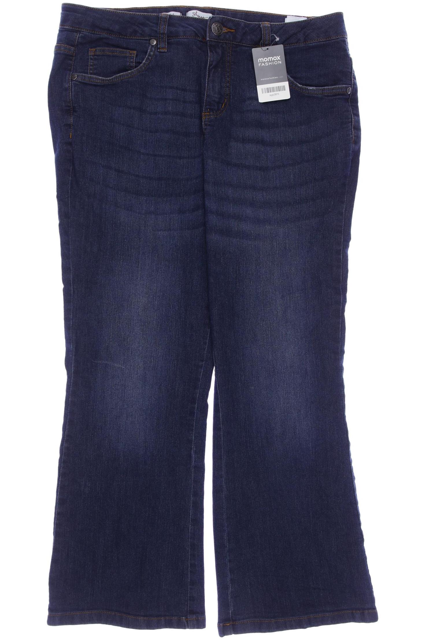 

sheego Damen Jeans, marineblau, Gr. 22
