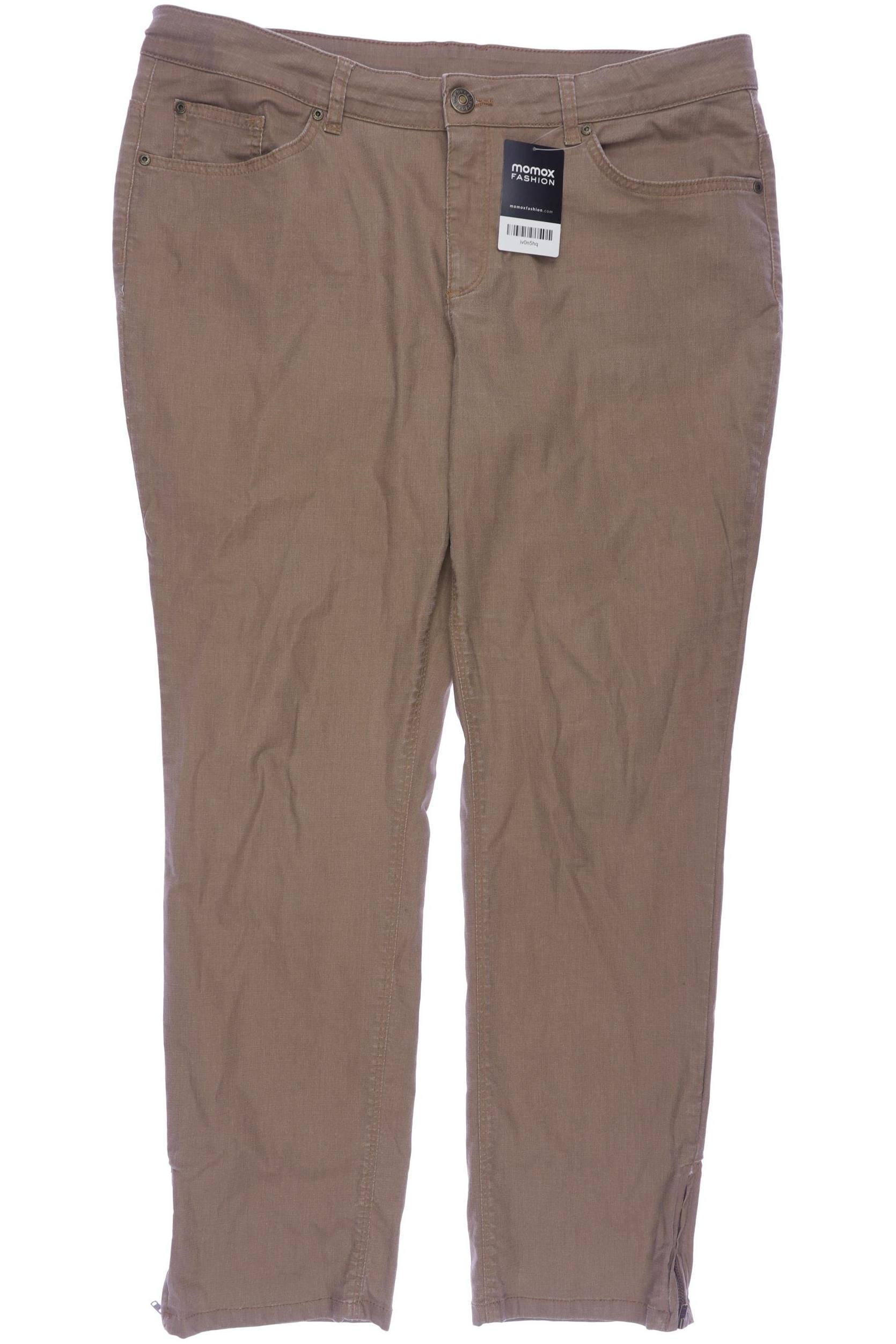 

sheego Damen Jeans, beige, Gr. 48