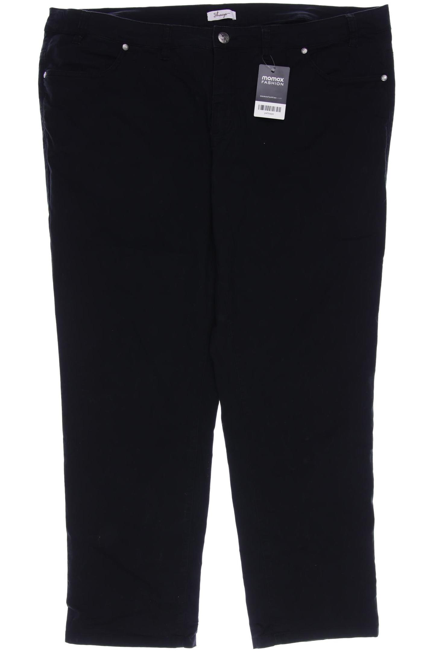 

sheego Damen Jeans, schwarz