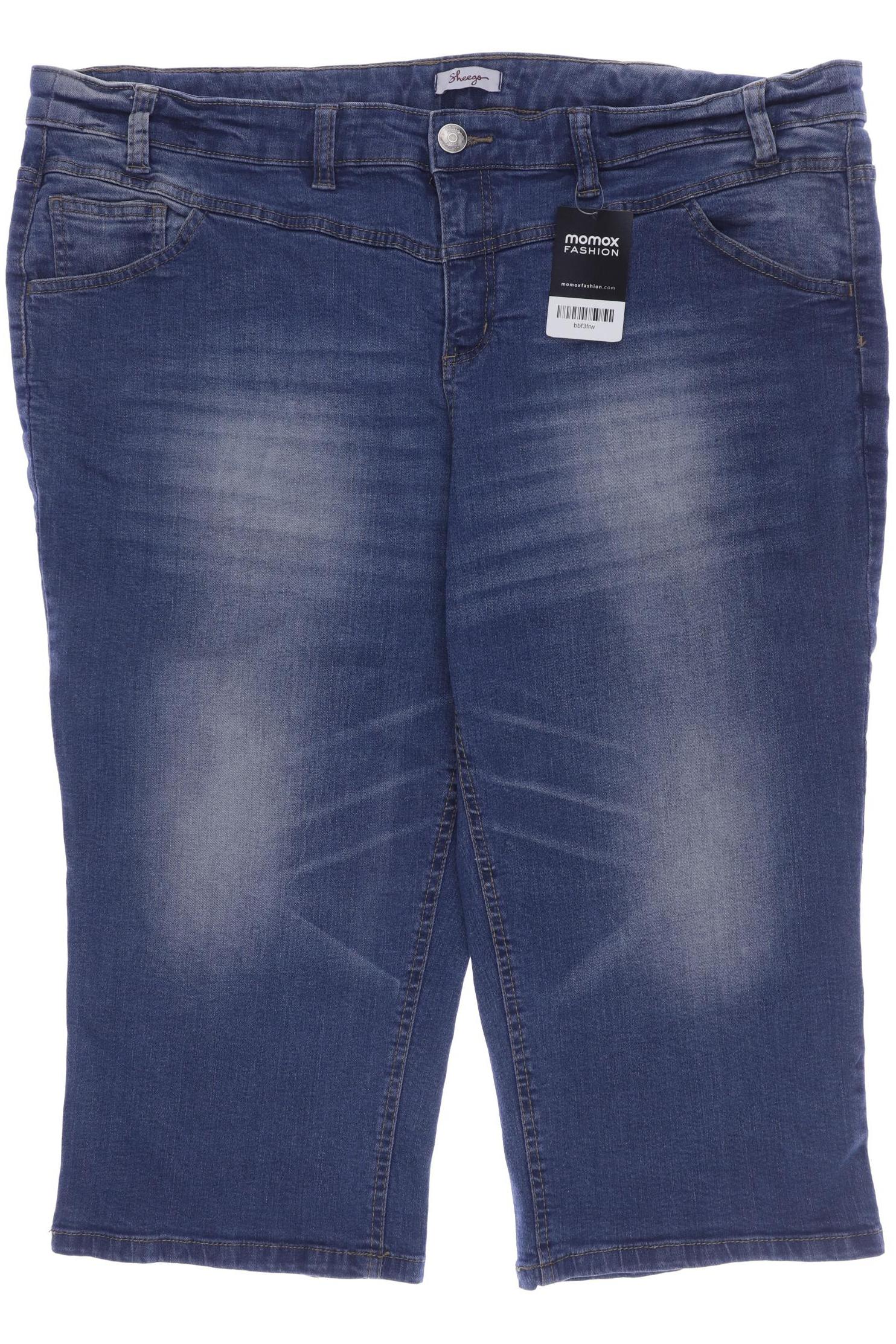 

sheego Damen Jeans, blau