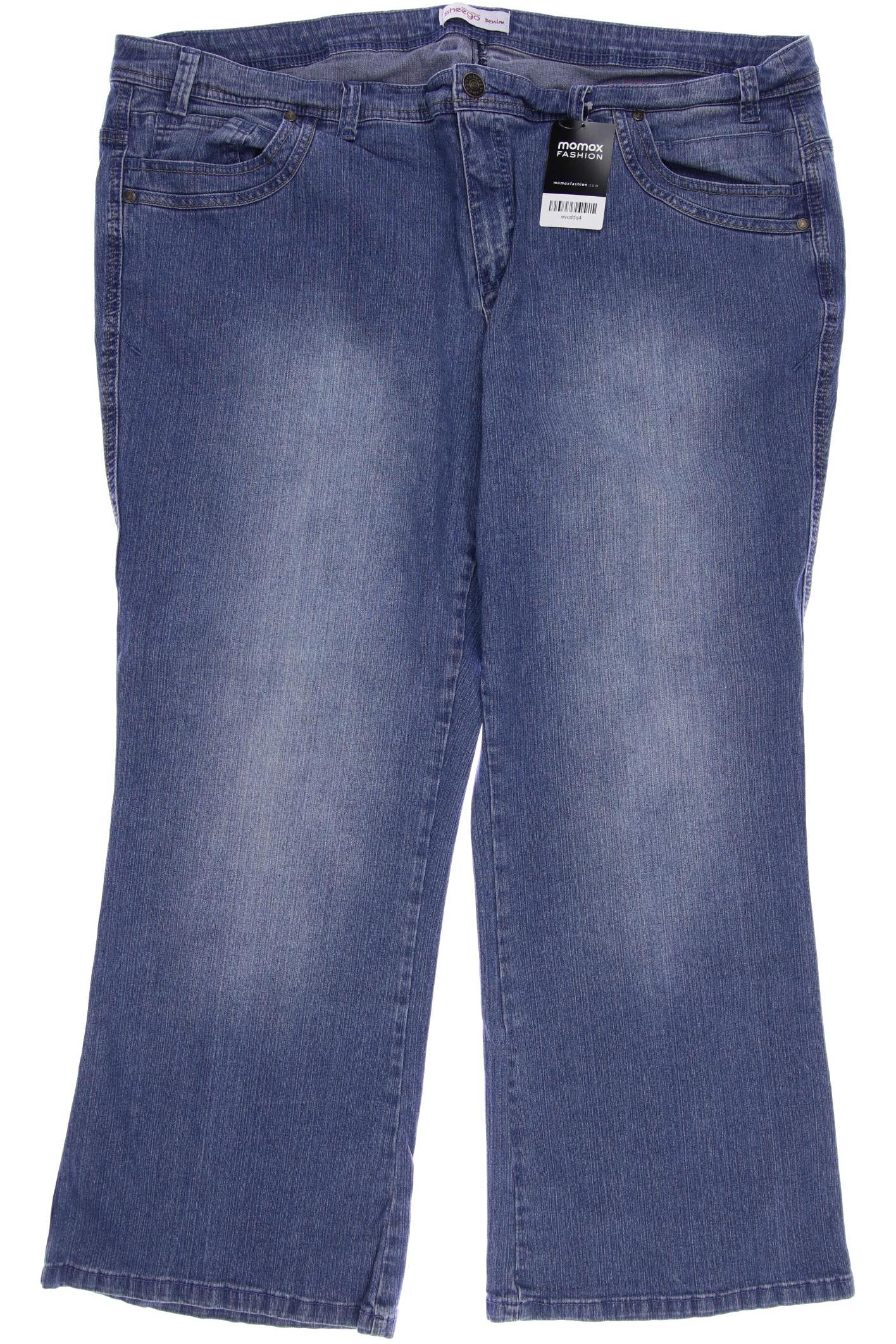 

sheego Damen Jeans, blau