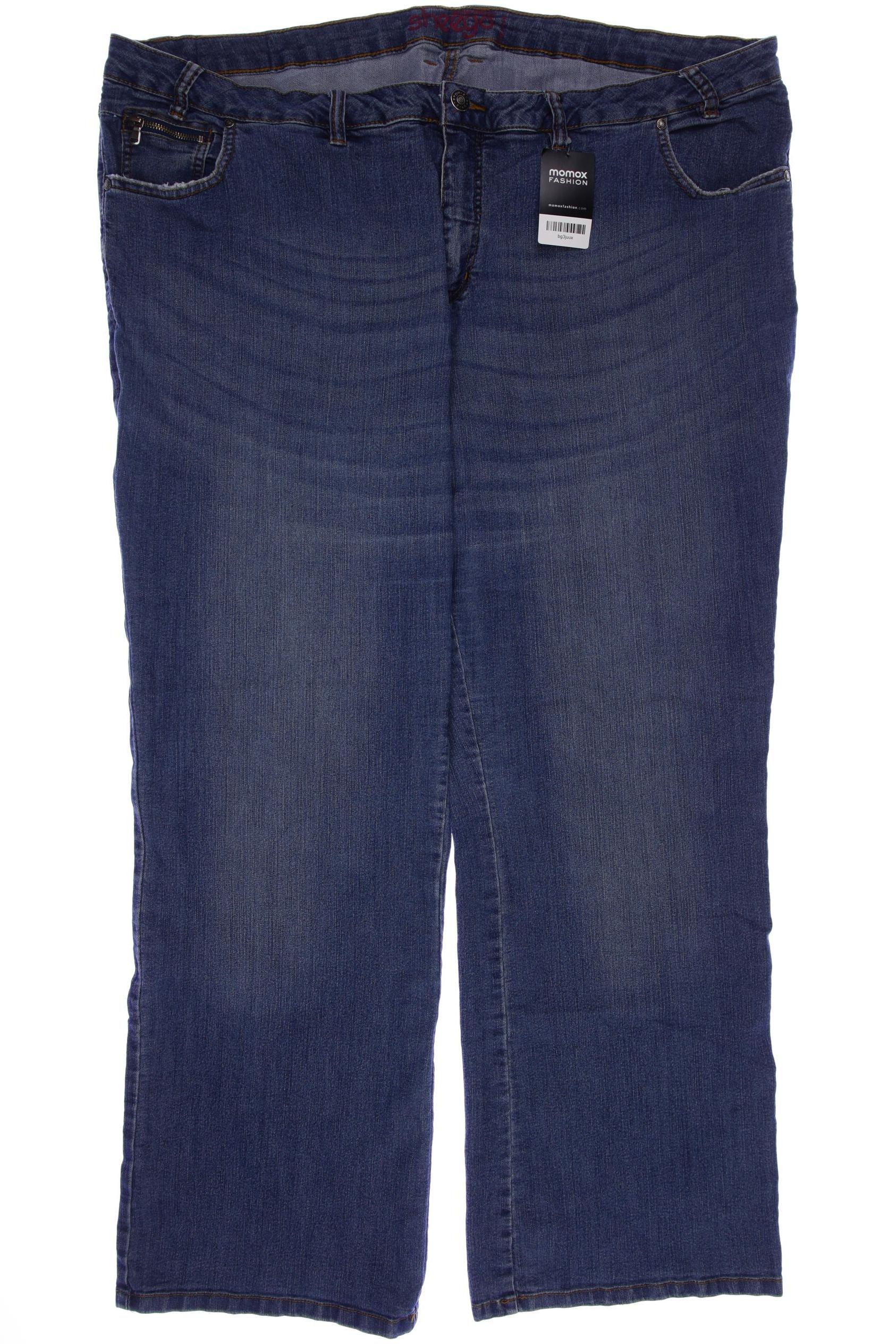 

sheego Damen Jeans, blau, Gr. 116