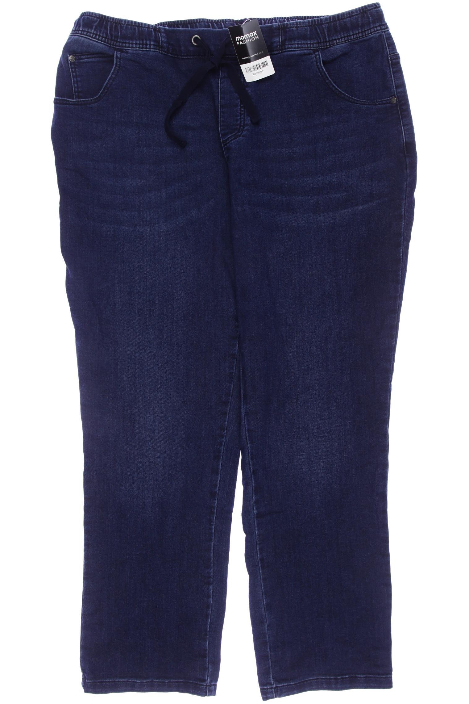

sheego Damen Jeans, marineblau, Gr. 48