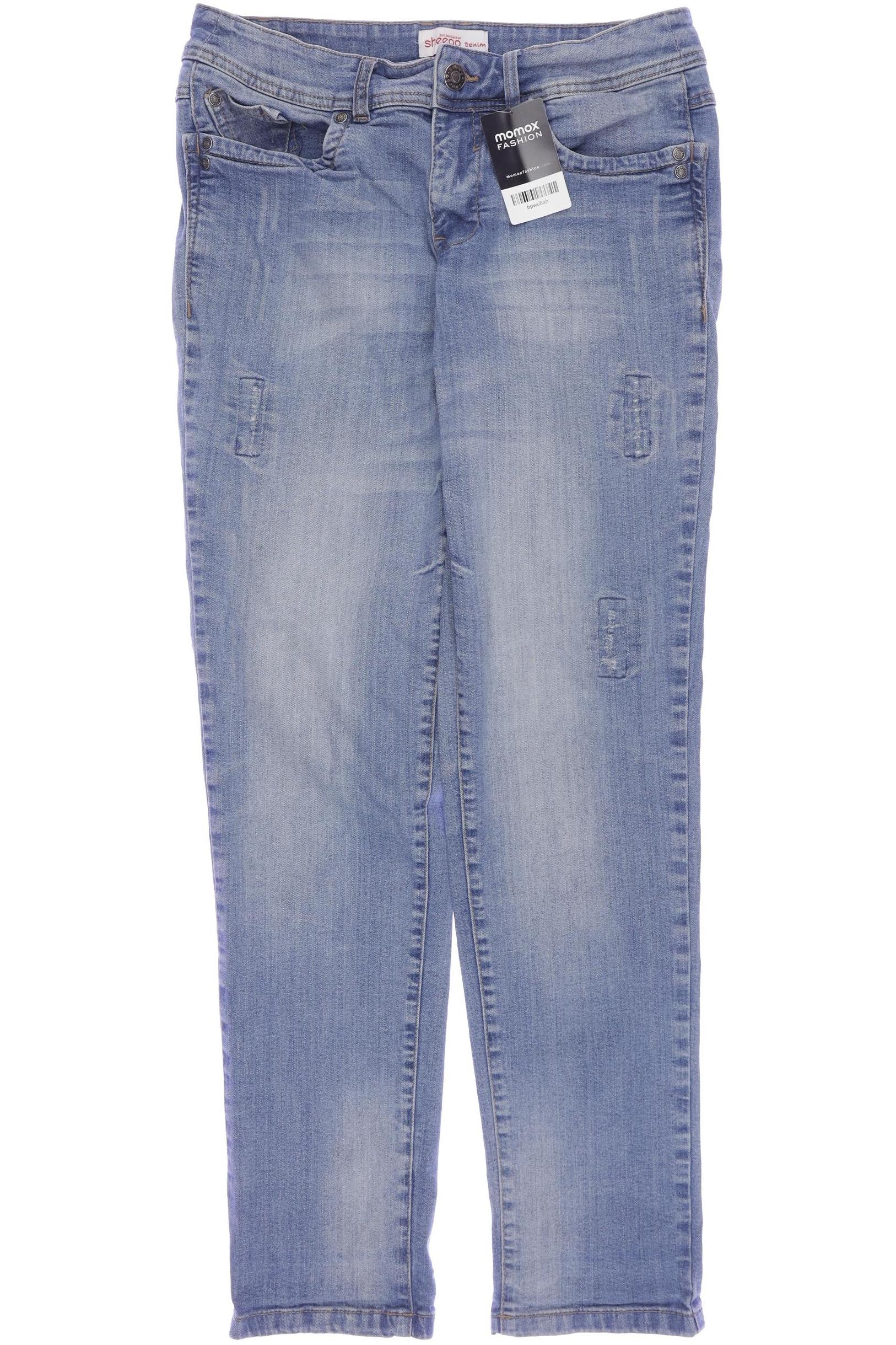 

sheego Damen Jeans, blau, Gr. 40
