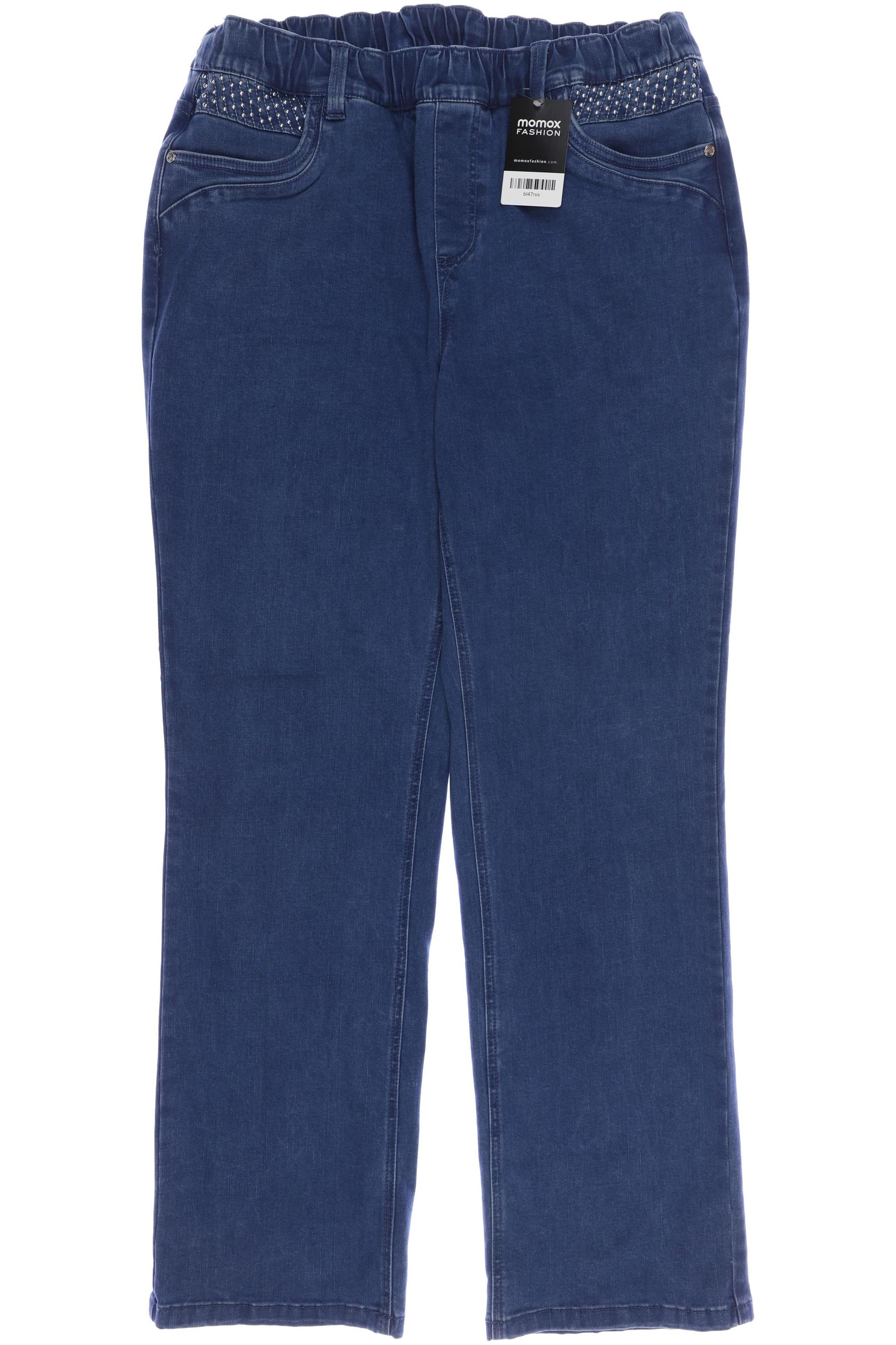 

sheego Damen Jeans, blau, Gr. 46