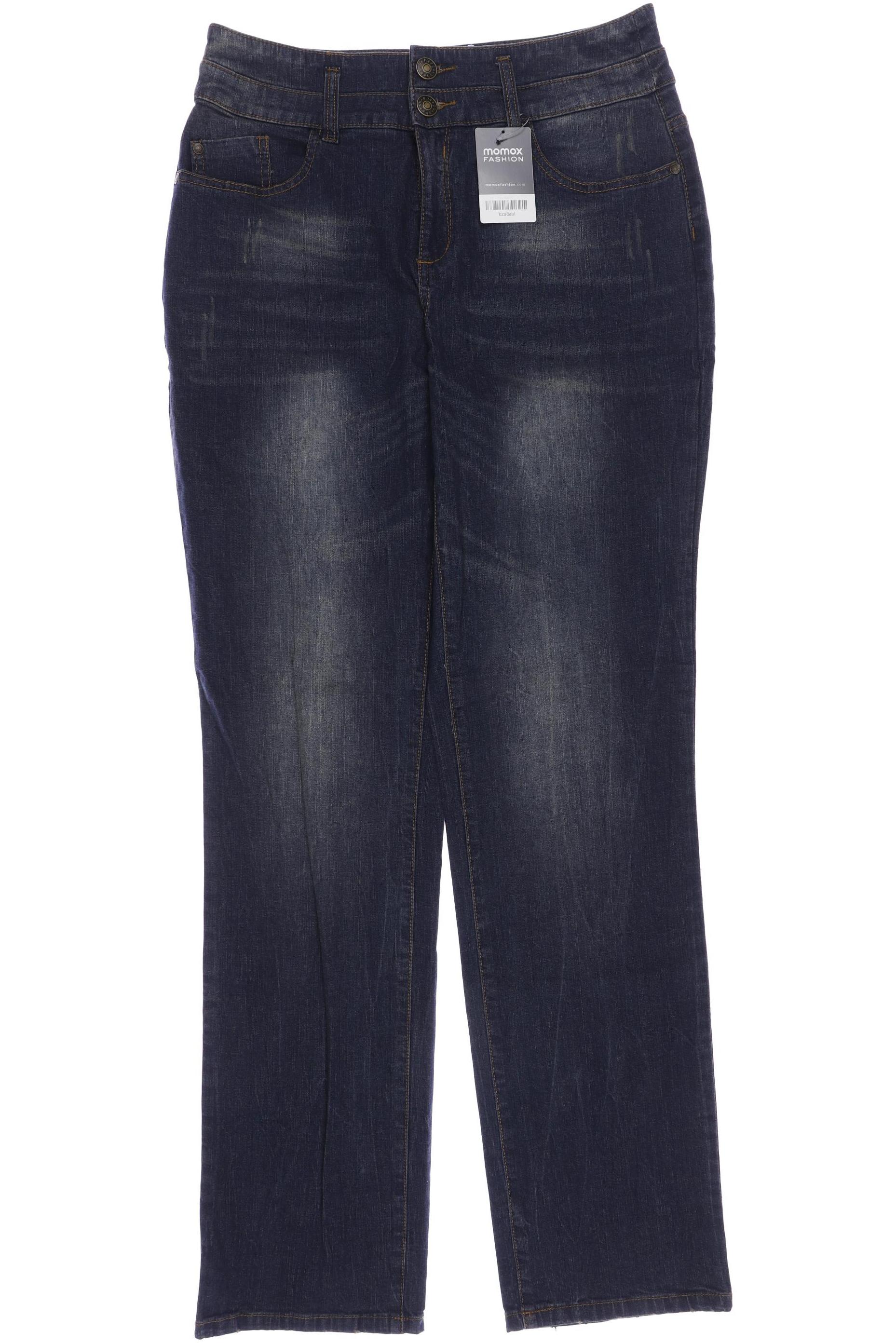 

sheego Damen Jeans, blau